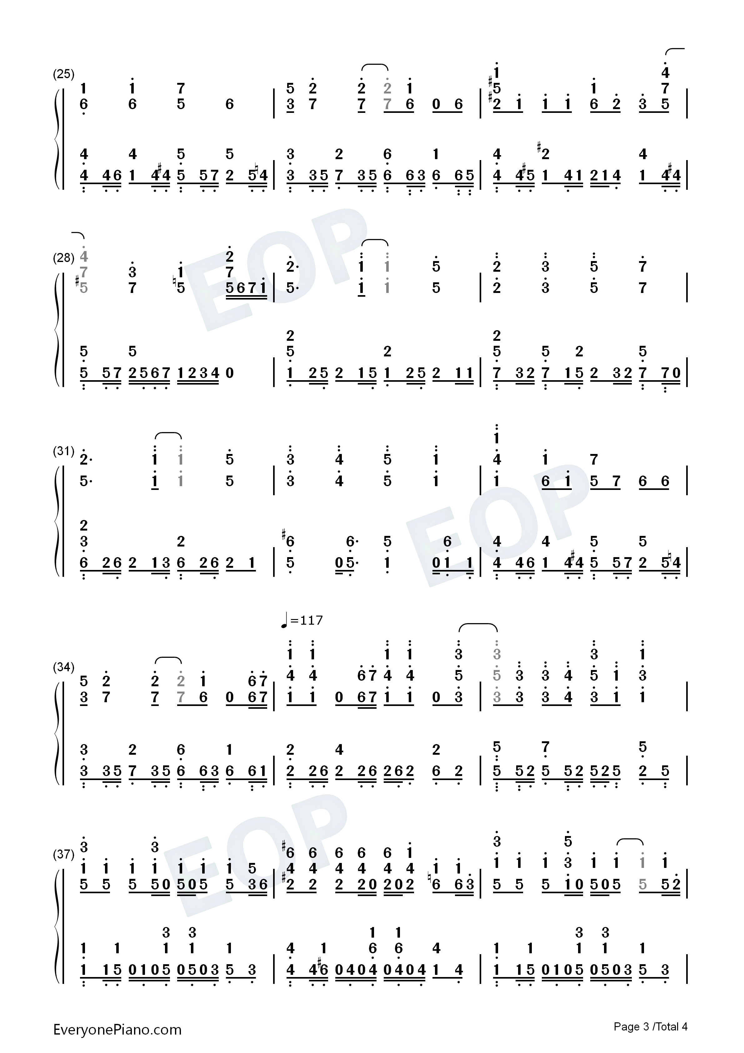ハナコトバ钢琴简谱_户松遥_白石晴香_三泽纱千香演唱
