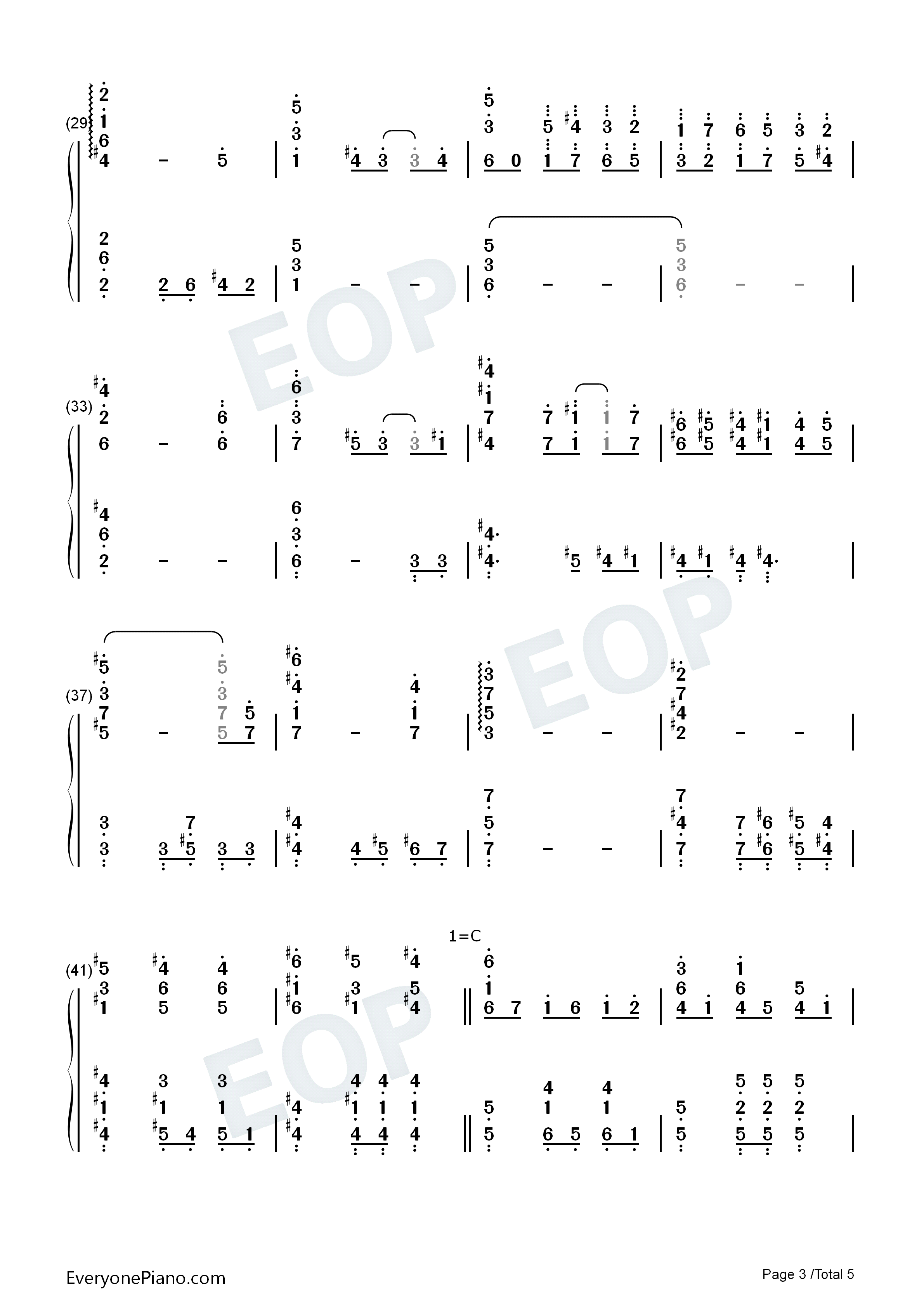真っ白钢琴简谱_诸星堇演唱