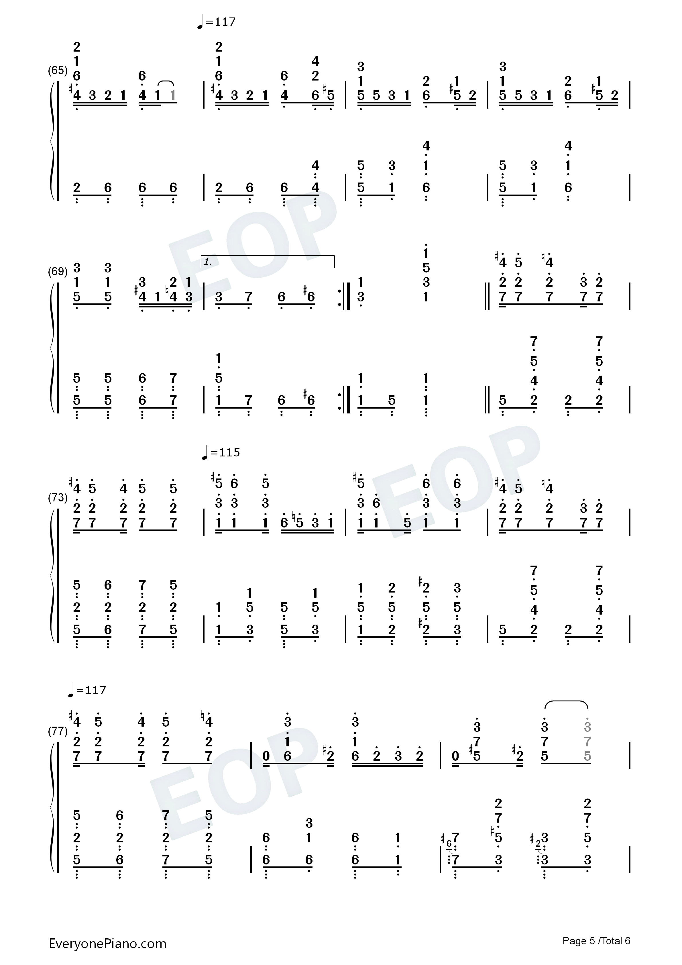 Lovers_Lane_Glide钢琴简谱_Calvin_Woolsey演唱