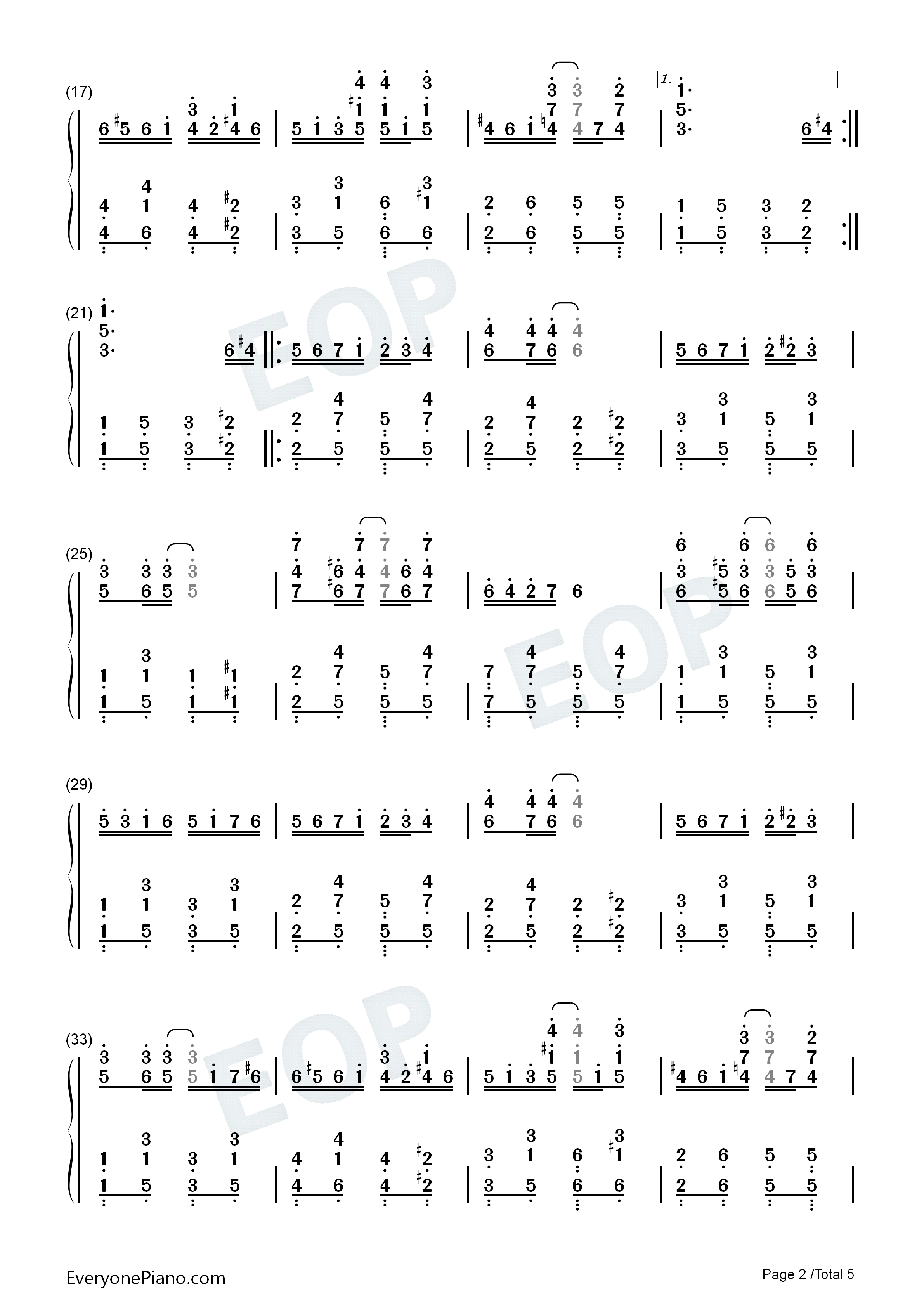 Felicity_Rag钢琴简谱_Scott_Joplin演唱