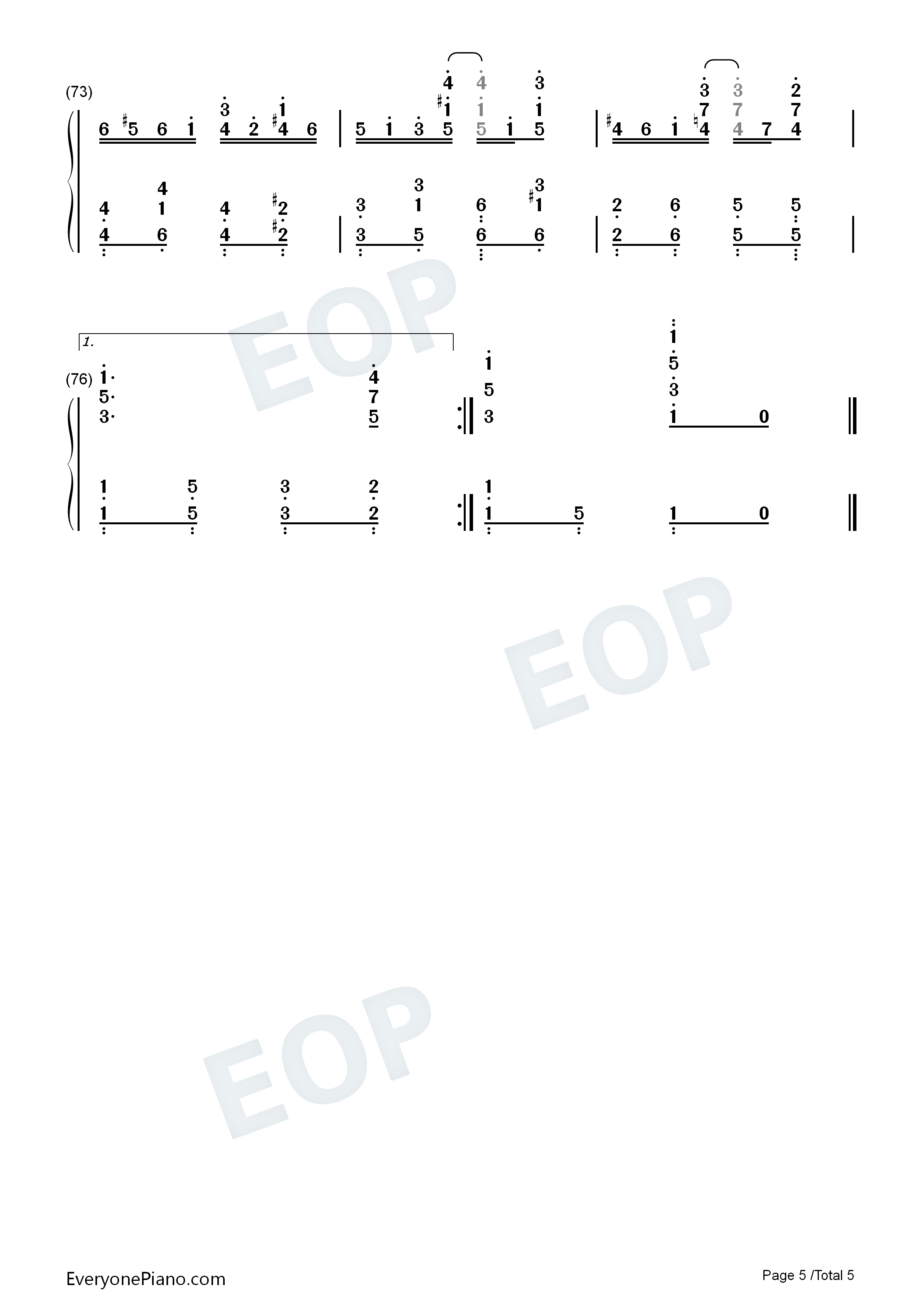 Felicity_Rag钢琴简谱_Scott_Joplin演唱