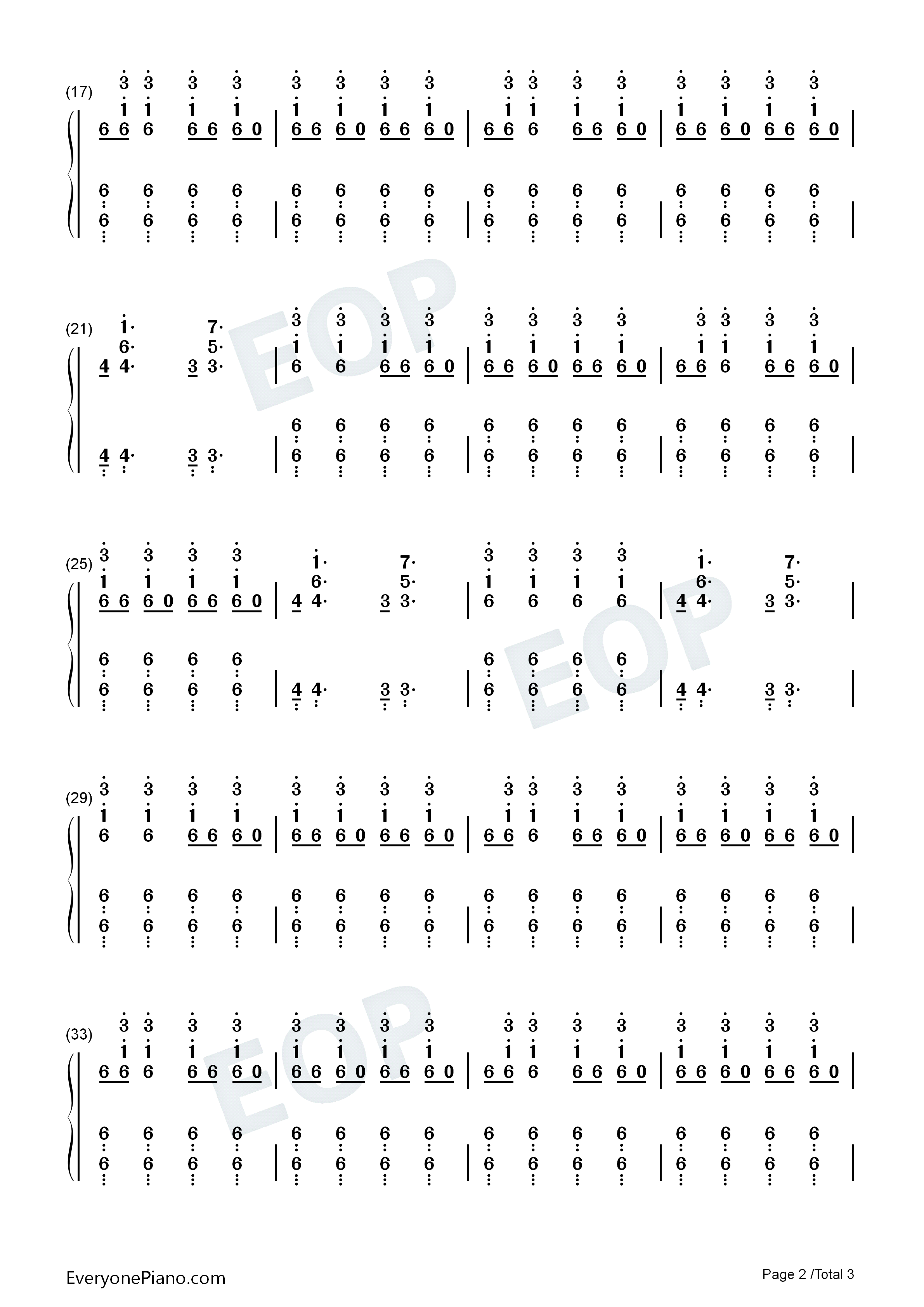 Follow_God钢琴简谱_Kanye_West演唱