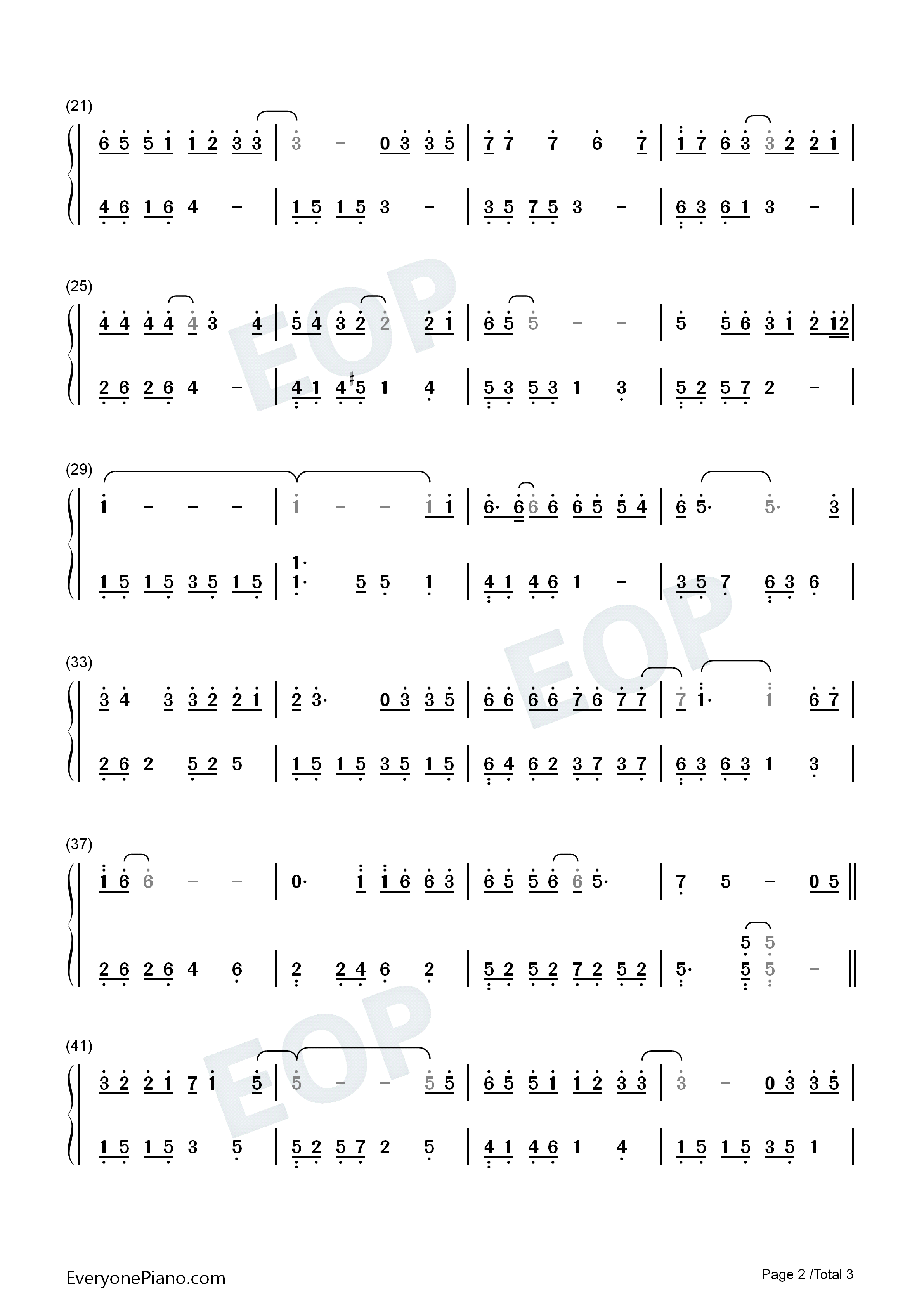 这种感觉就是爱钢琴简谱_曾之乔演唱