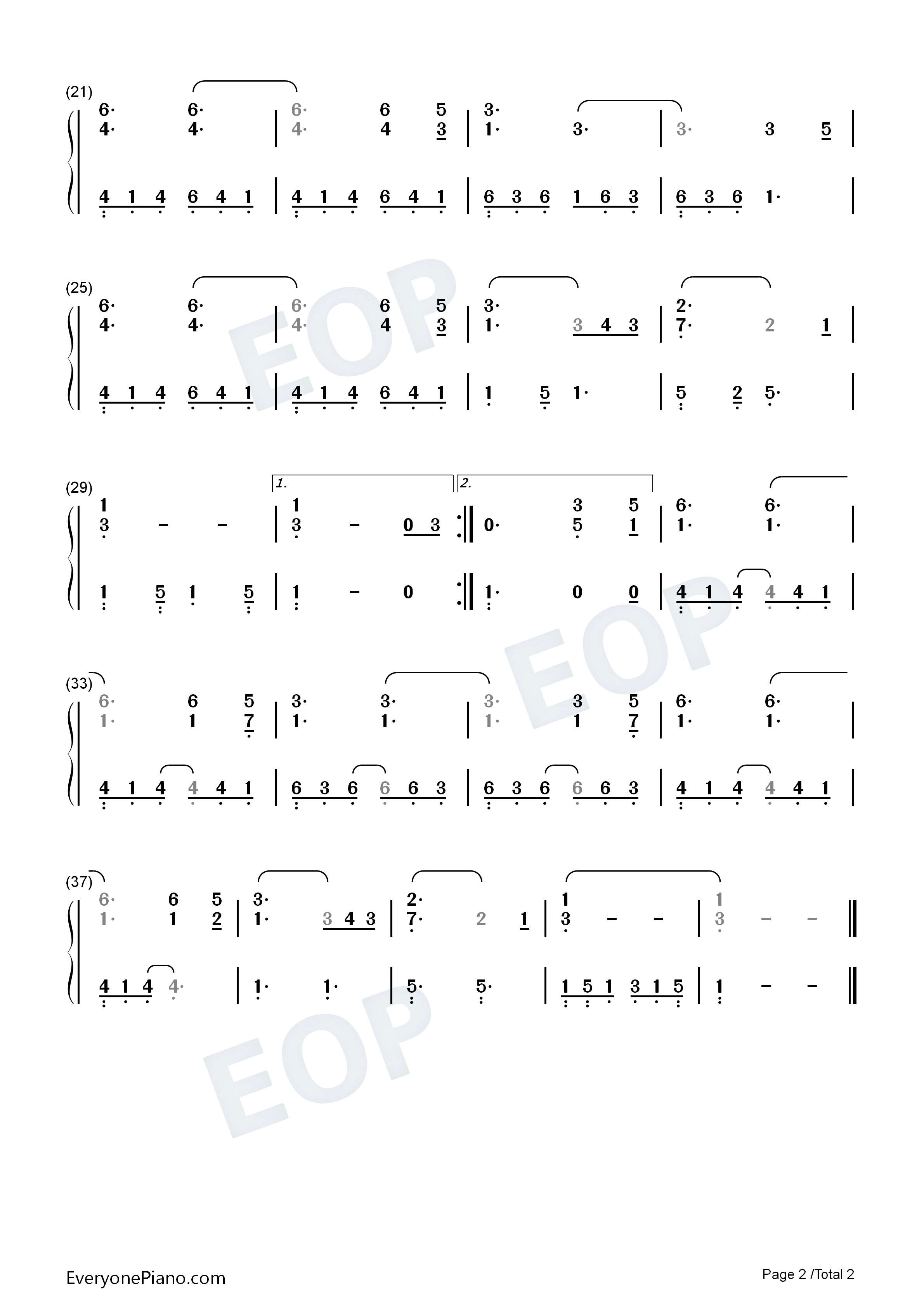 Hallelujah钢琴简谱_Leonard_Cohen演唱