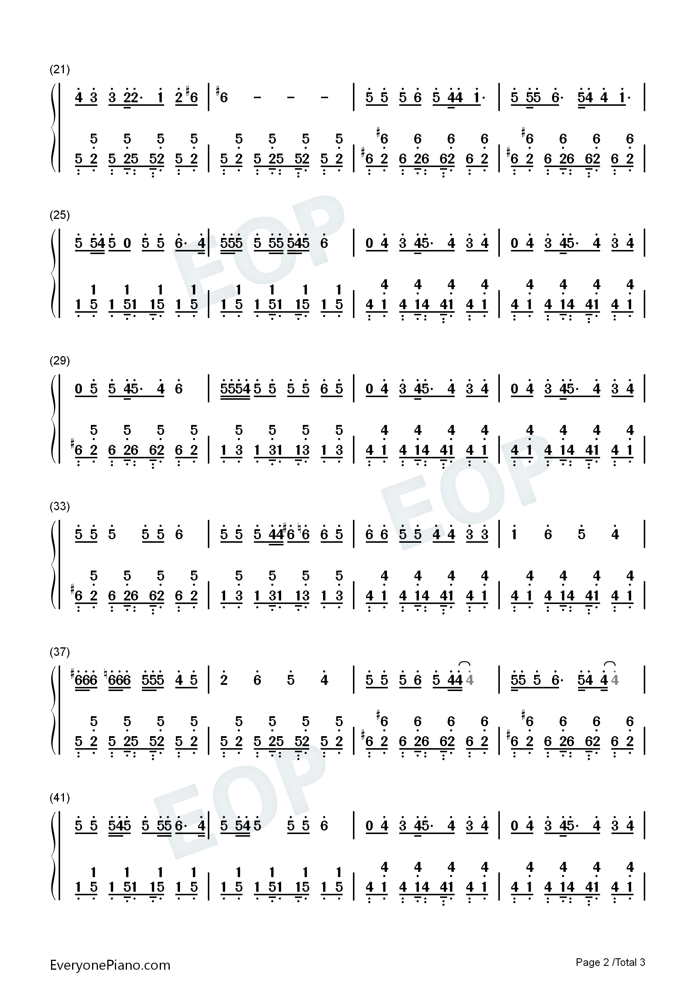 Christmas_the_Whole_Year_Round钢琴简谱_Sabrina_Carpenter演唱