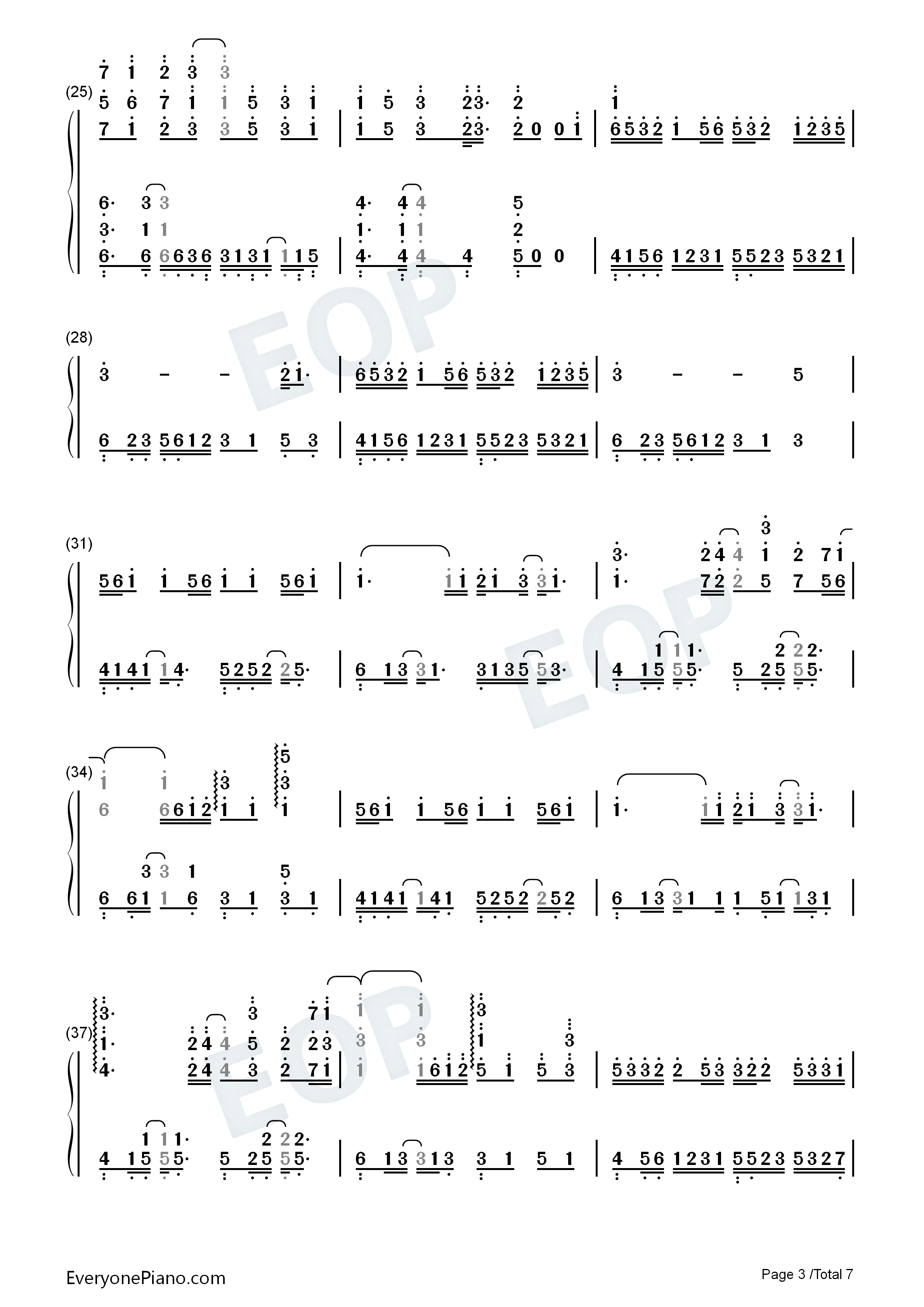 好想爱这个世界啊钢琴简谱_华晨宇演唱