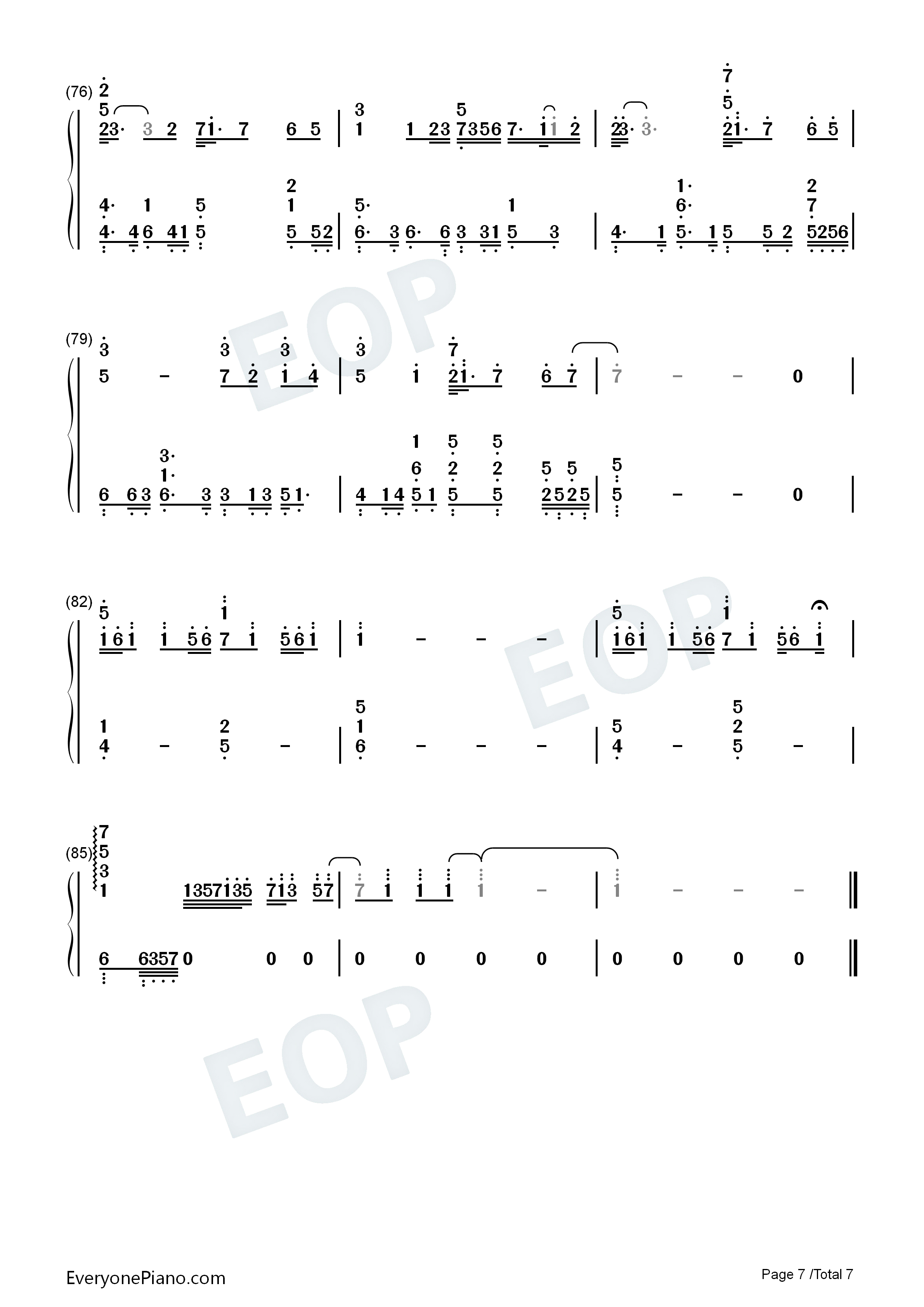 好想爱这个世界啊钢琴简谱_华晨宇演唱