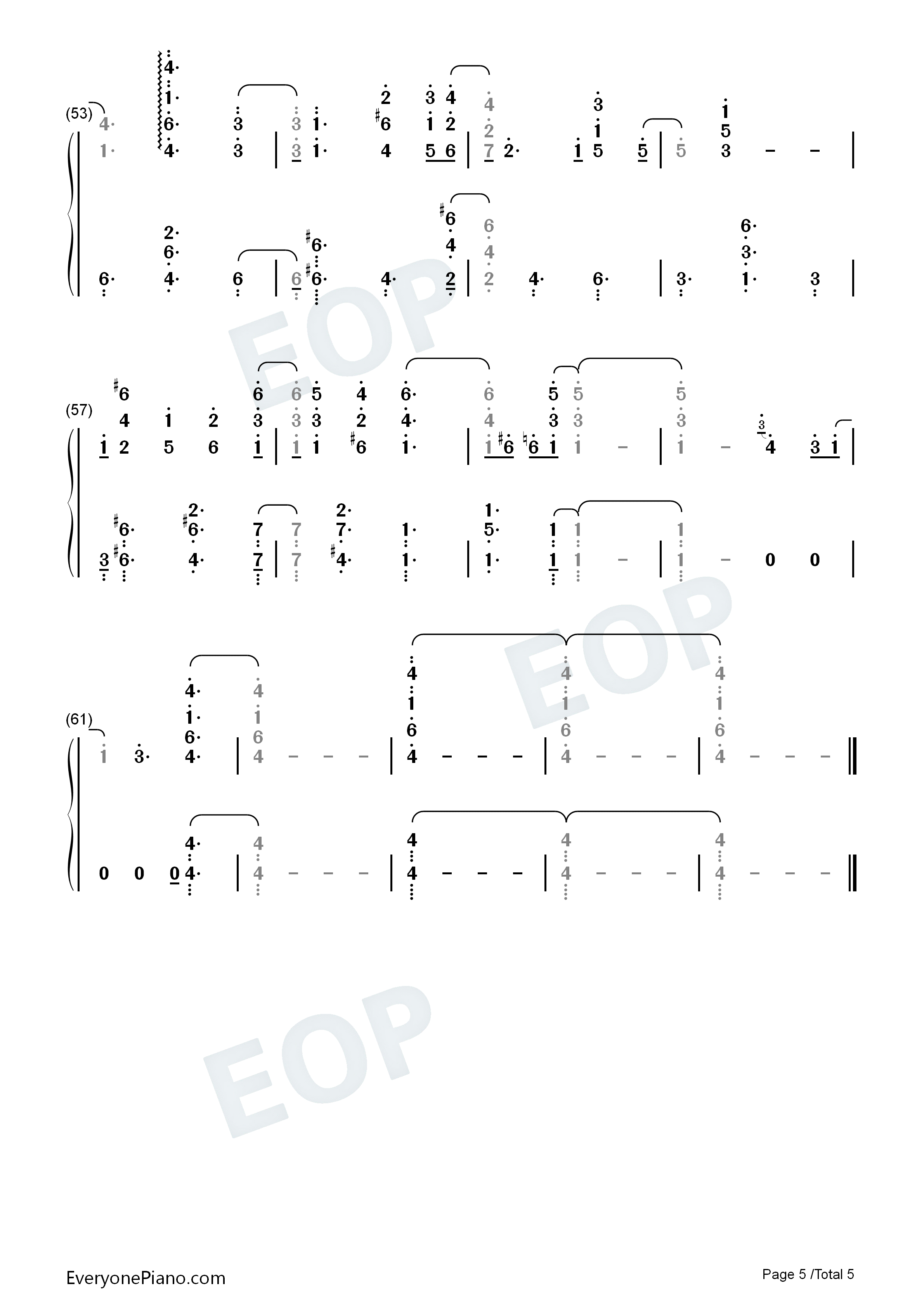 髪飾りの天使钢琴简谱_中岛爱演唱