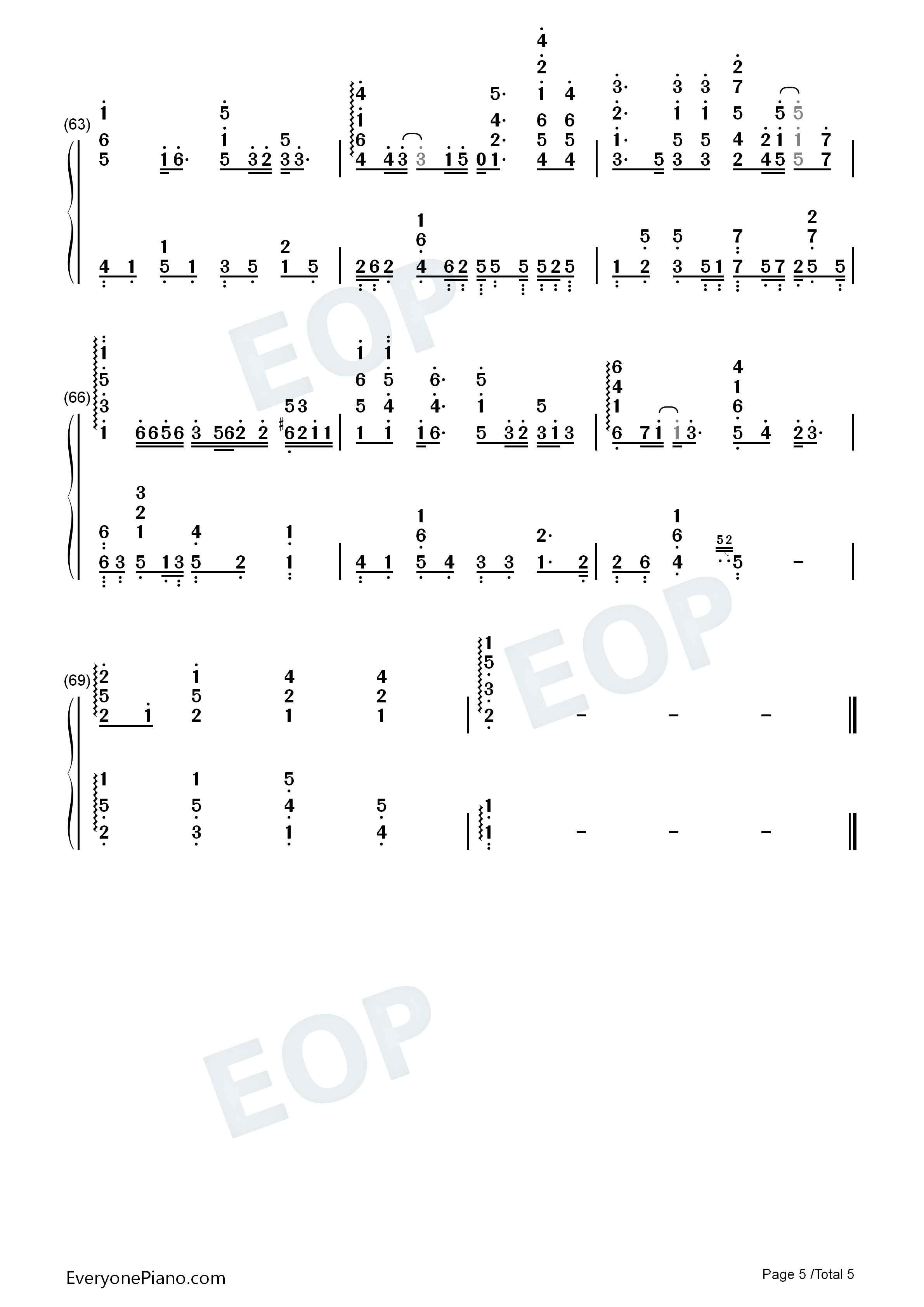 勇气钢琴简谱_棉子演唱