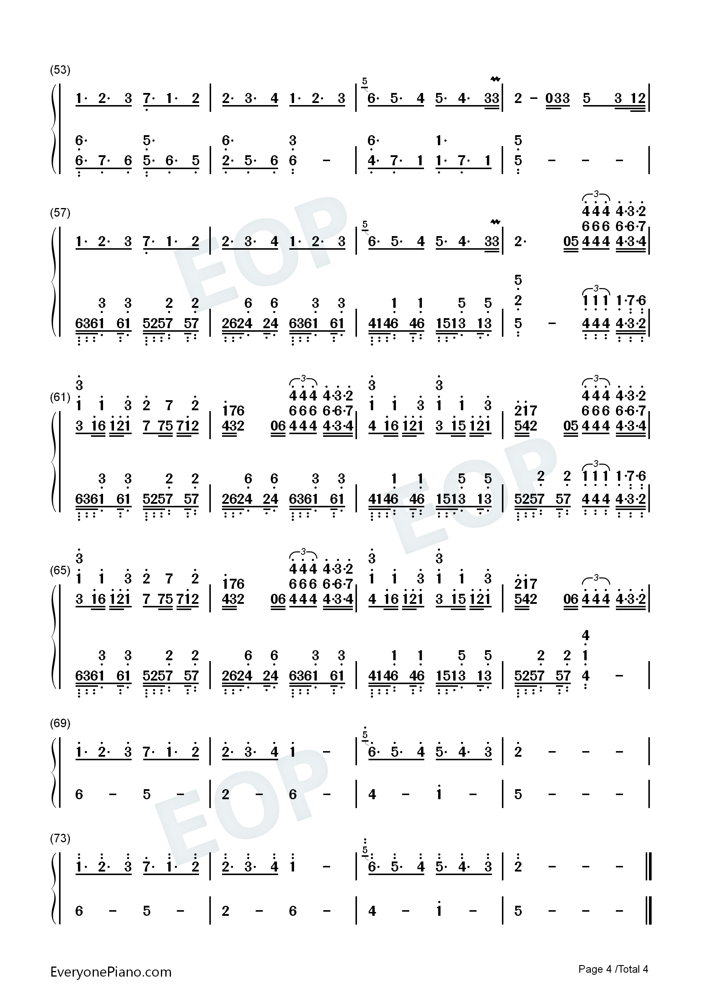 Alone_Pt_II钢琴简谱_Alan_Walker_Ava_Max演唱