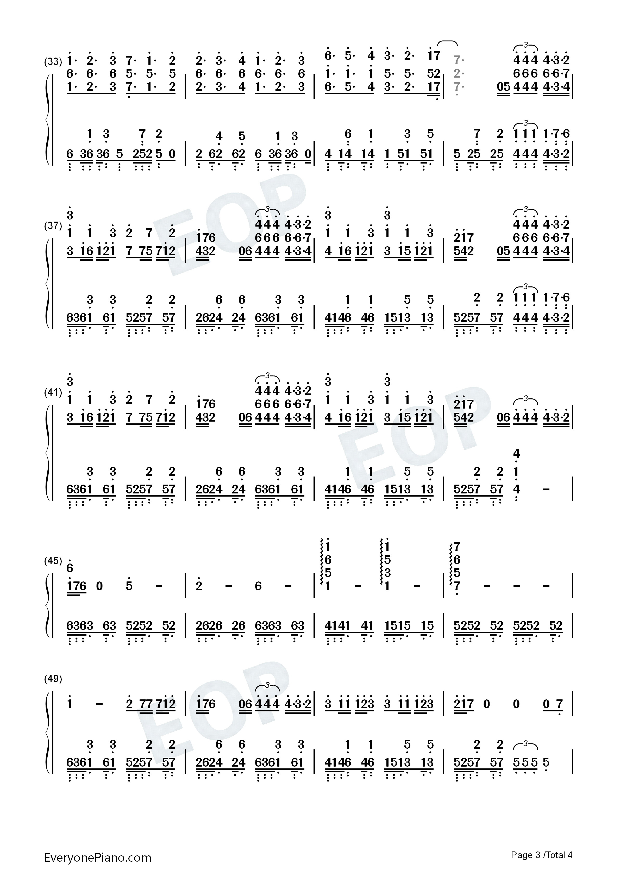 Alone_Pt_II钢琴简谱_Alan_Walker_Ava_Max演唱