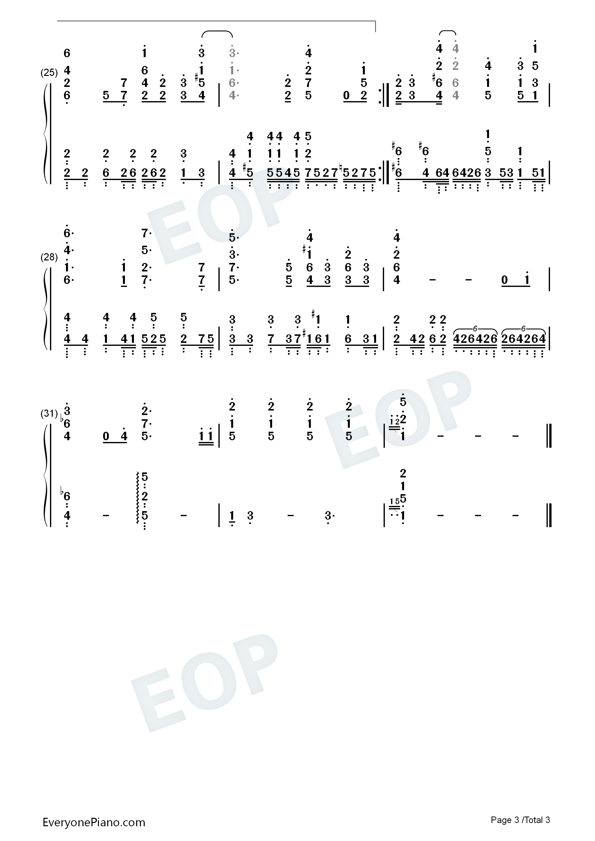 夜空钢琴简谱_铃木实里演唱