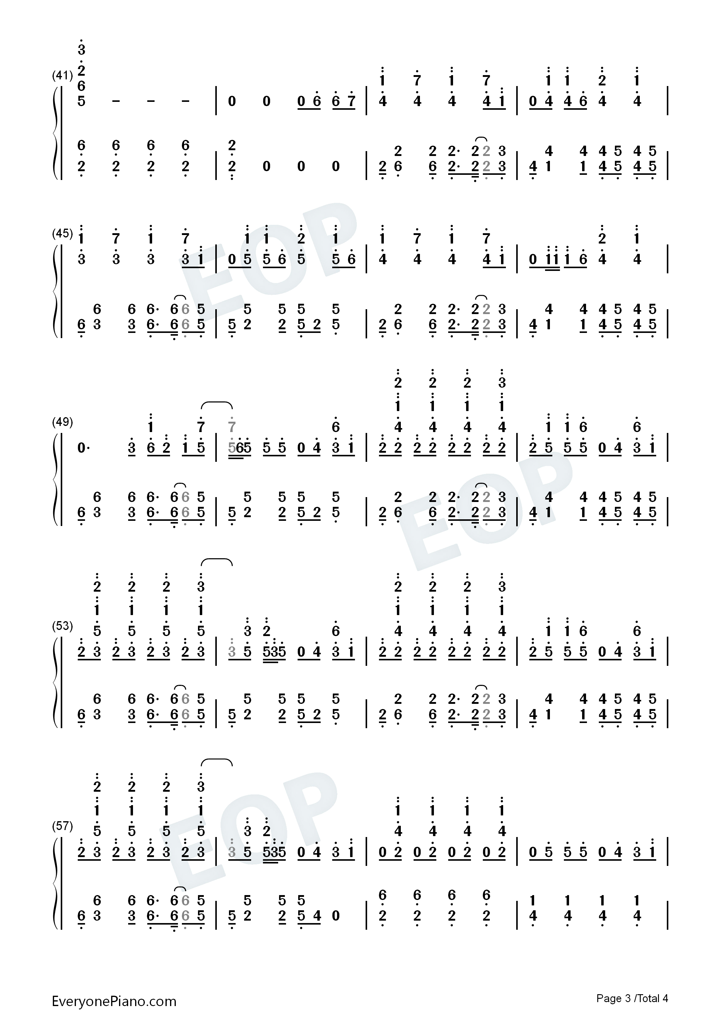 Tell_Me_Your_Wish_Genie钢琴简谱_少女时代演唱