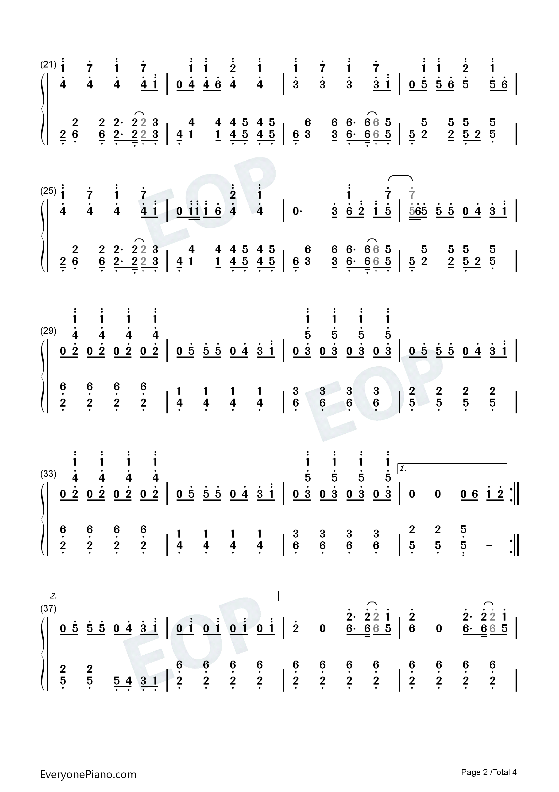 Tell_Me_Your_Wish_Genie钢琴简谱_少女时代演唱