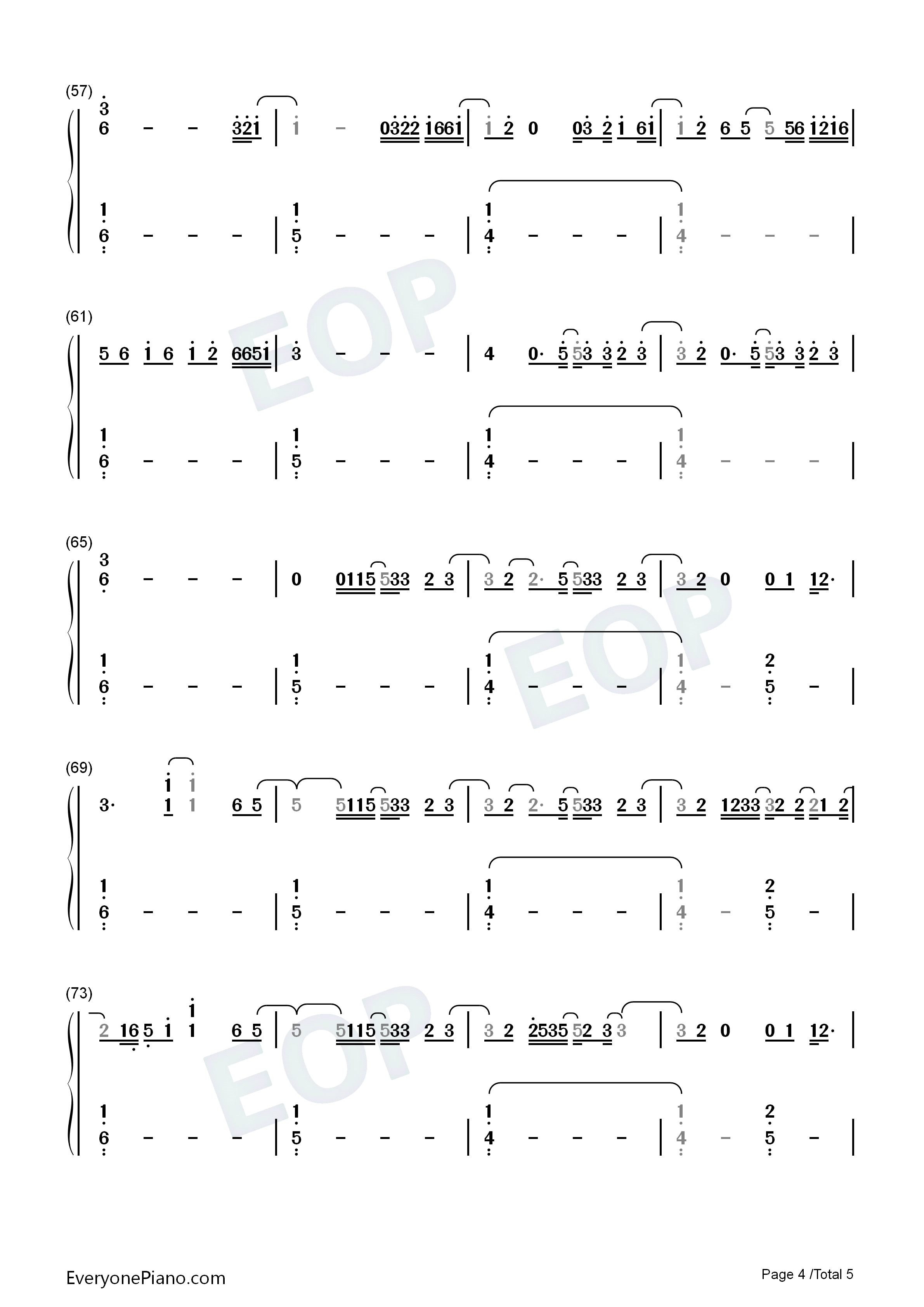 Adore_You钢琴简谱_Harry_Styles演唱