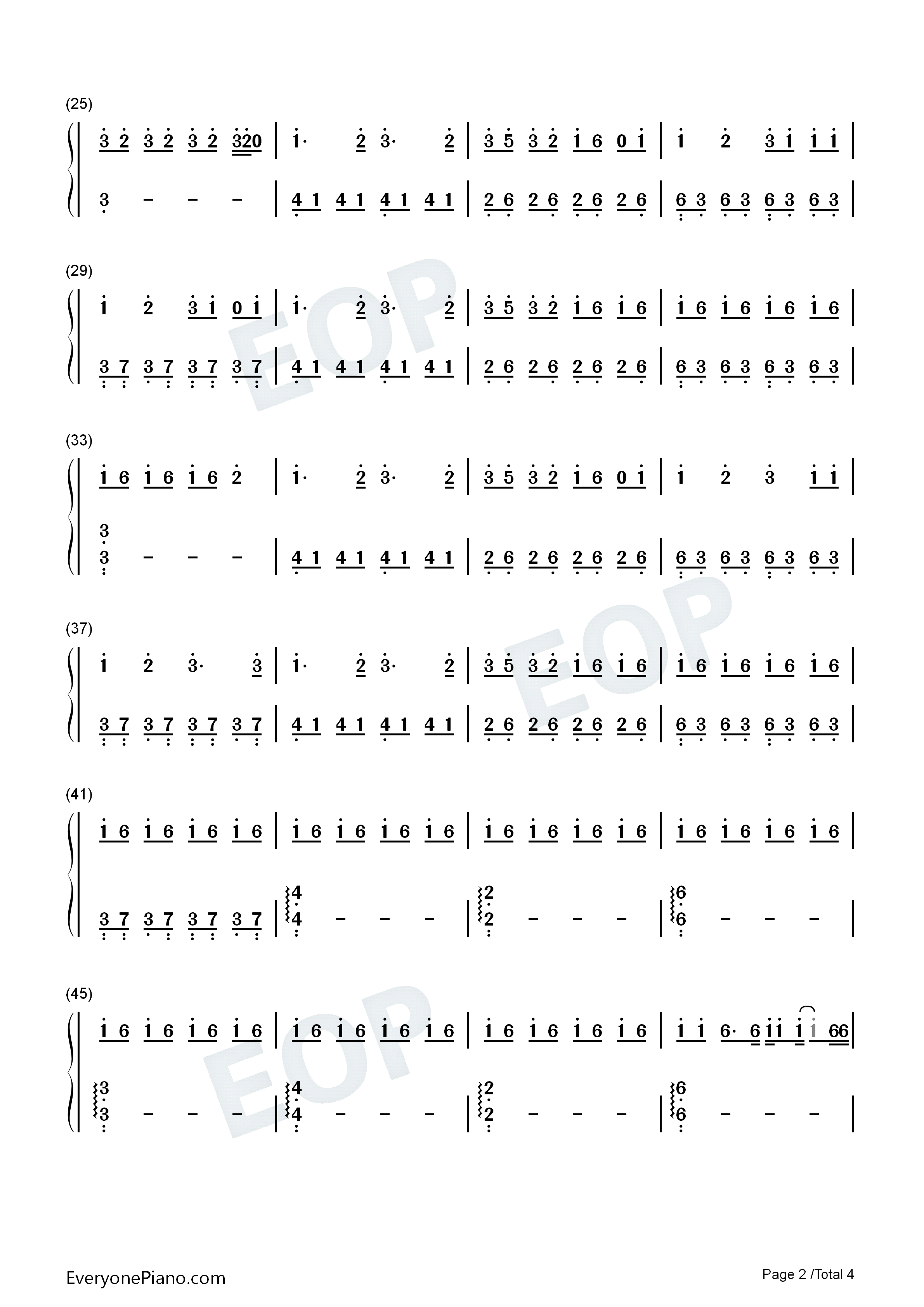 Hot_Girl_Bummer钢琴简谱_Blackbear演唱