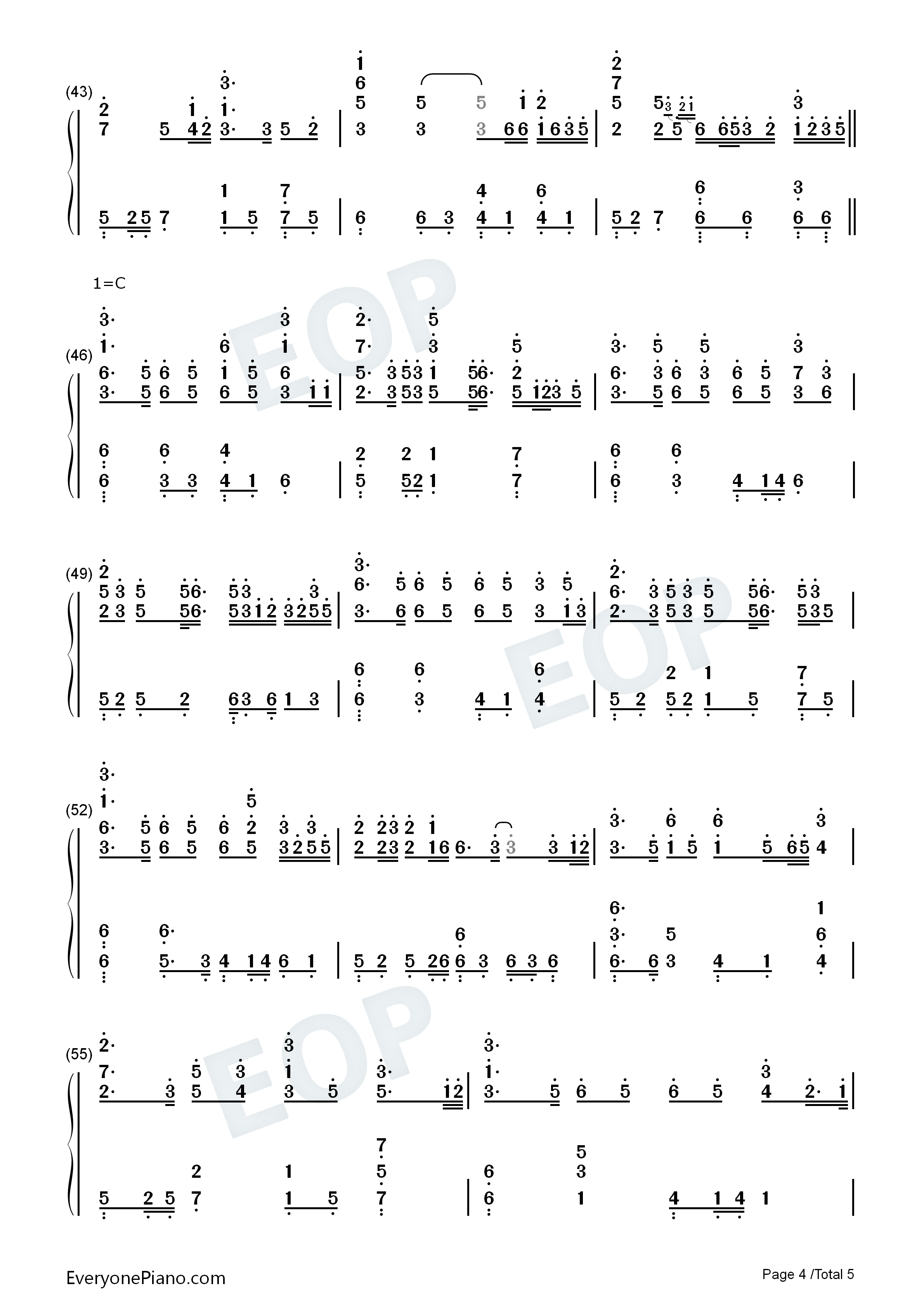 下山钢琴简谱_要不要买菜演唱
