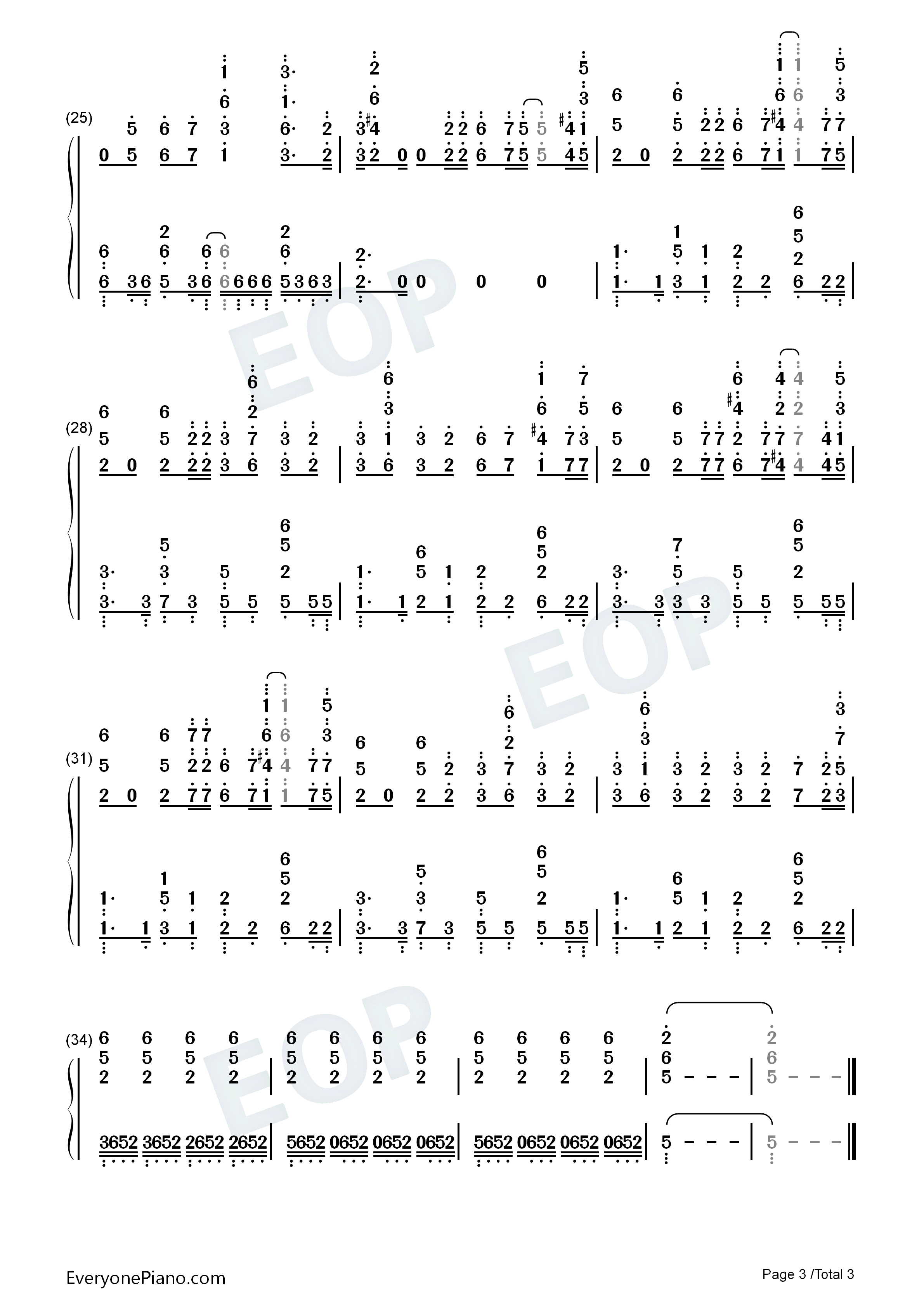 Refrain钢琴简谱_Aimer演唱