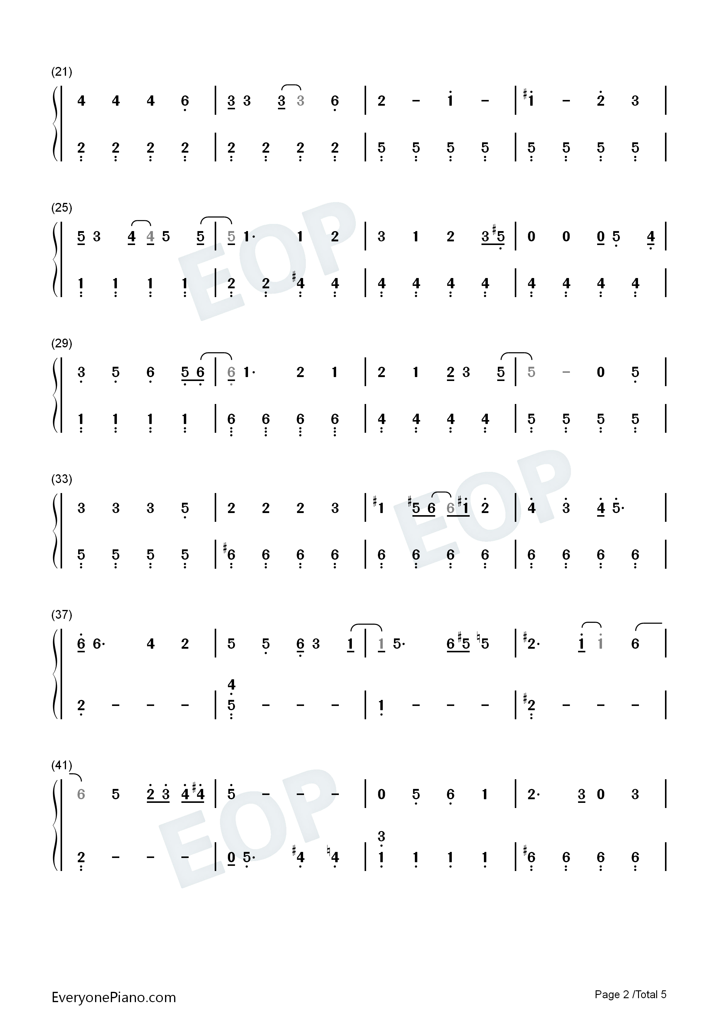 A_Hand_for_Mrs_Claus钢琴简谱_Idina_Menzel_Ariana_Grande演唱