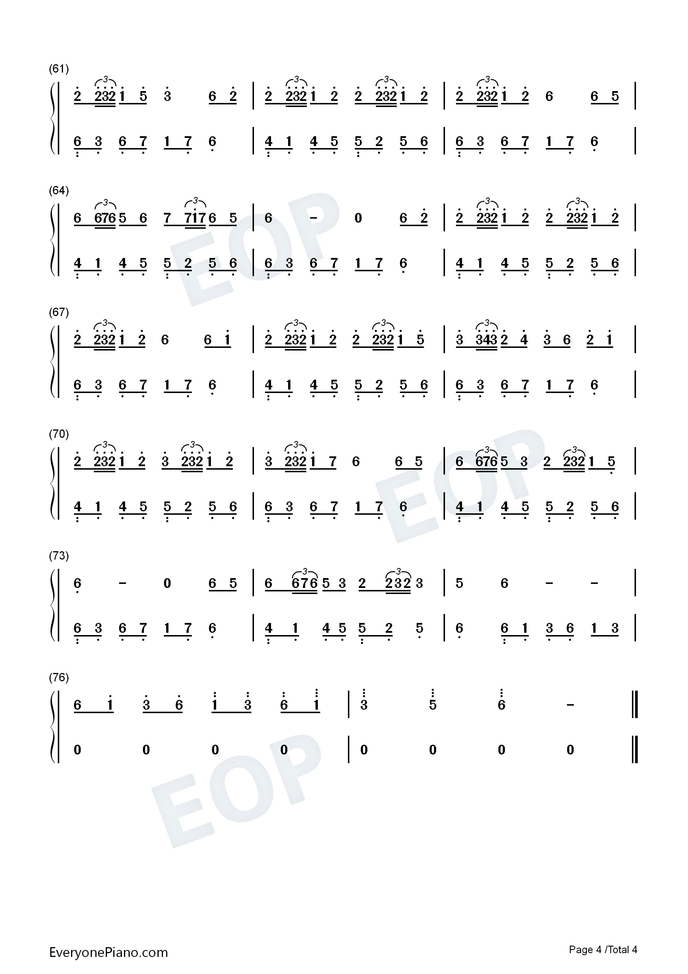 夜萤火虫和你钢琴简谱_AniFace演唱