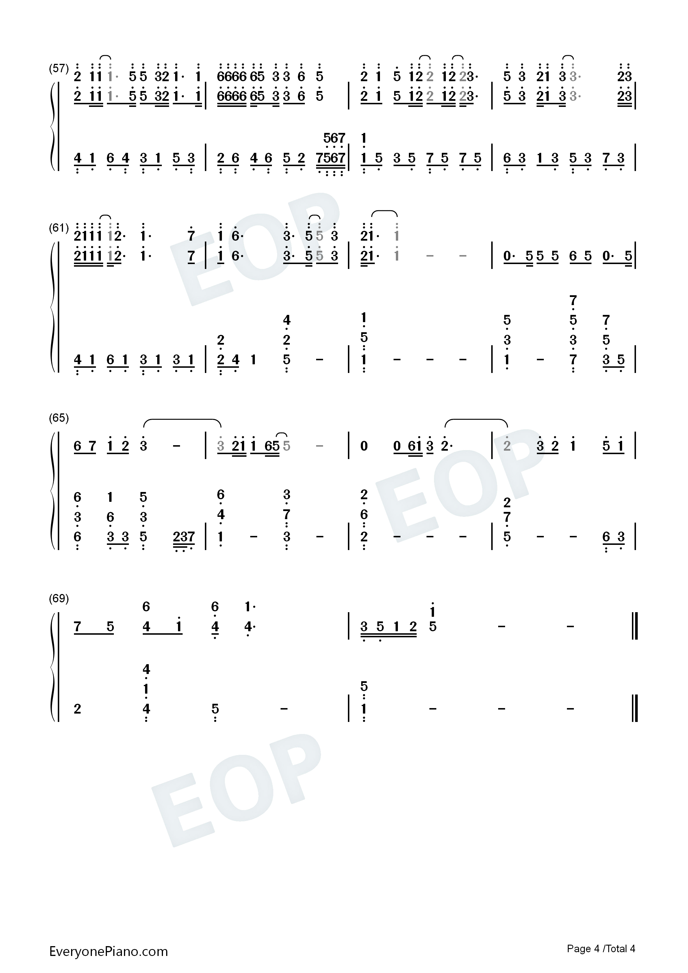 别在伤口撒盐钢琴简谱_张惠妹演唱