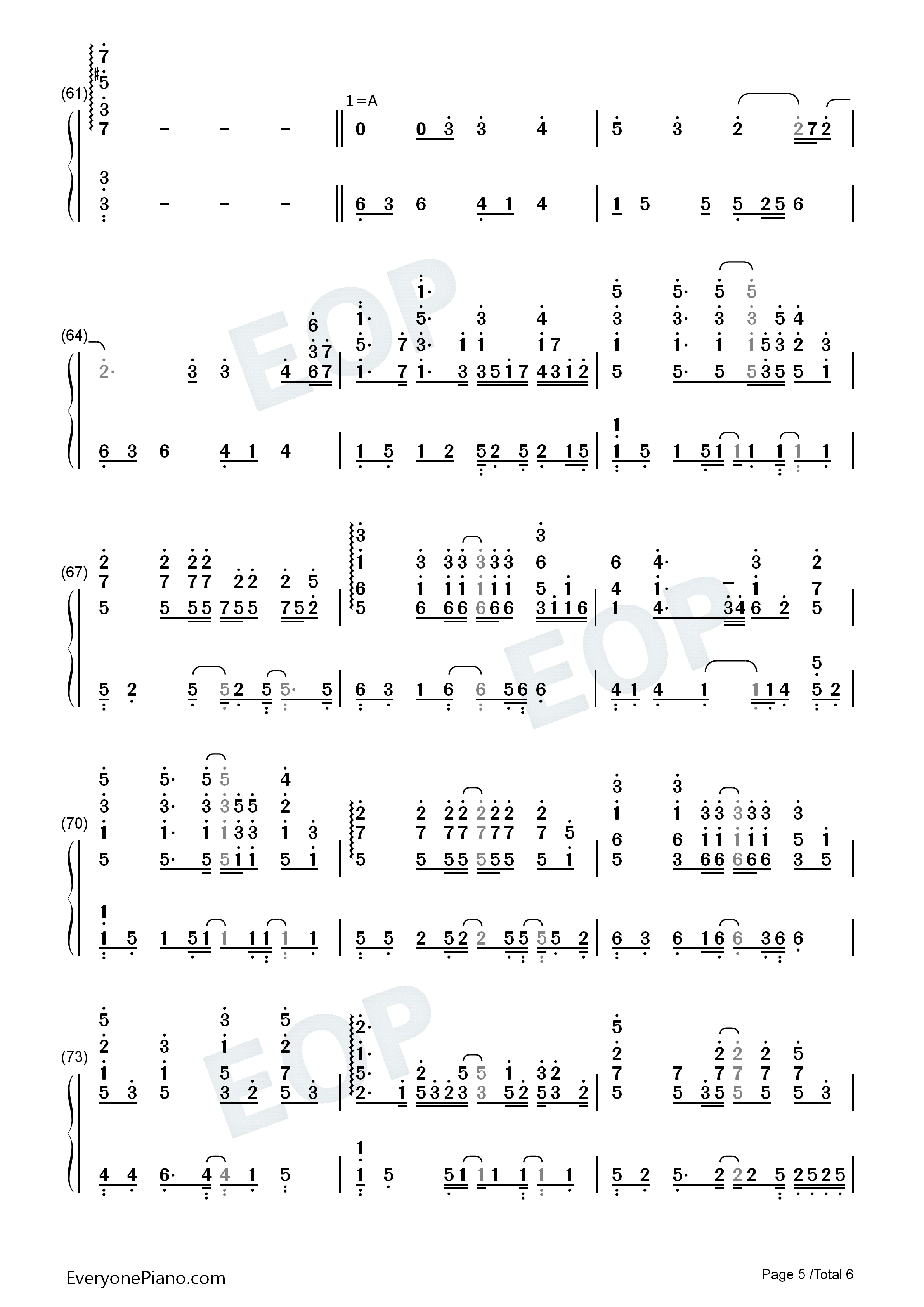 骂醒我钢琴简谱_周汤豪演唱
