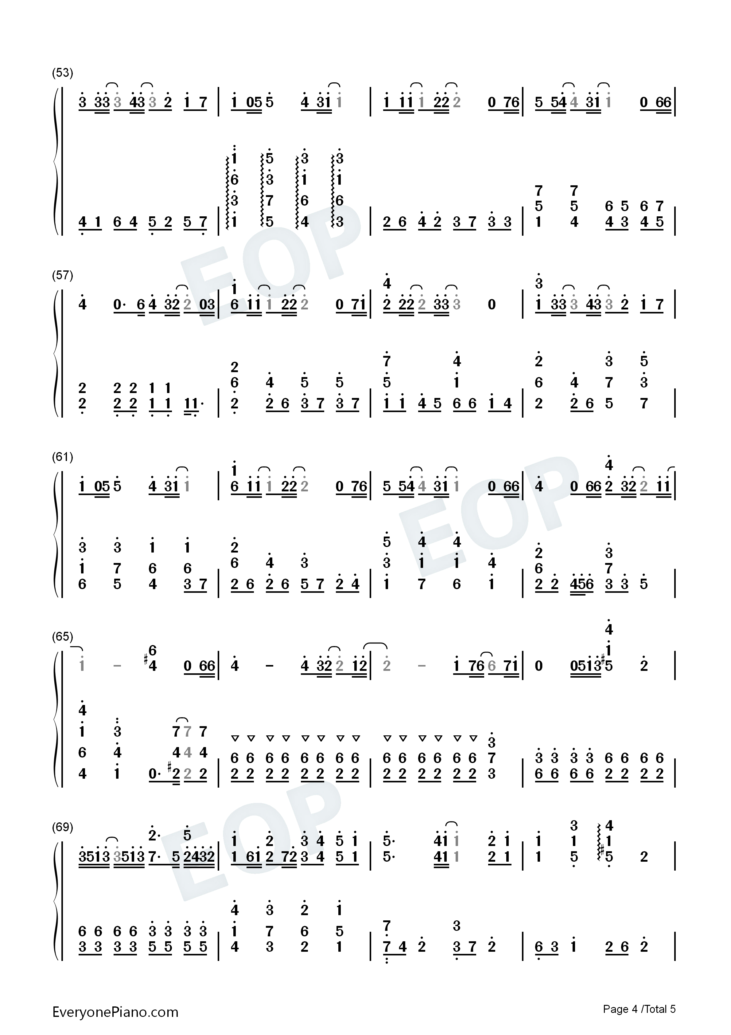 梦の河钢琴简谱_AKB48演唱