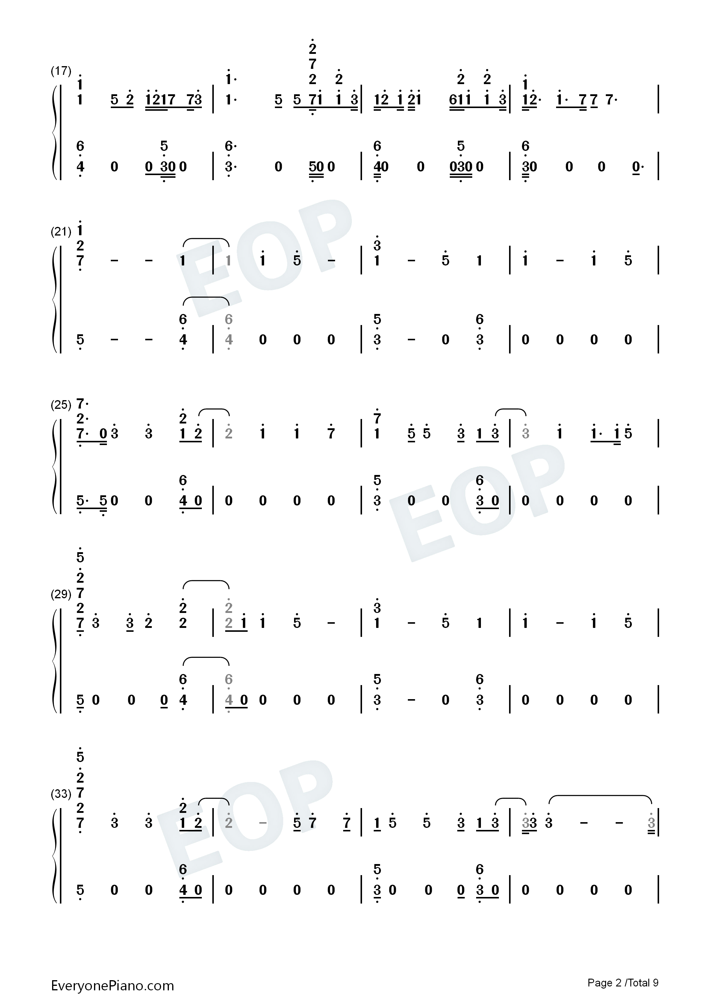 PS_I_Hope_You_Are_Happy钢琴简谱_The_Chainsmokers_Blink_182演唱