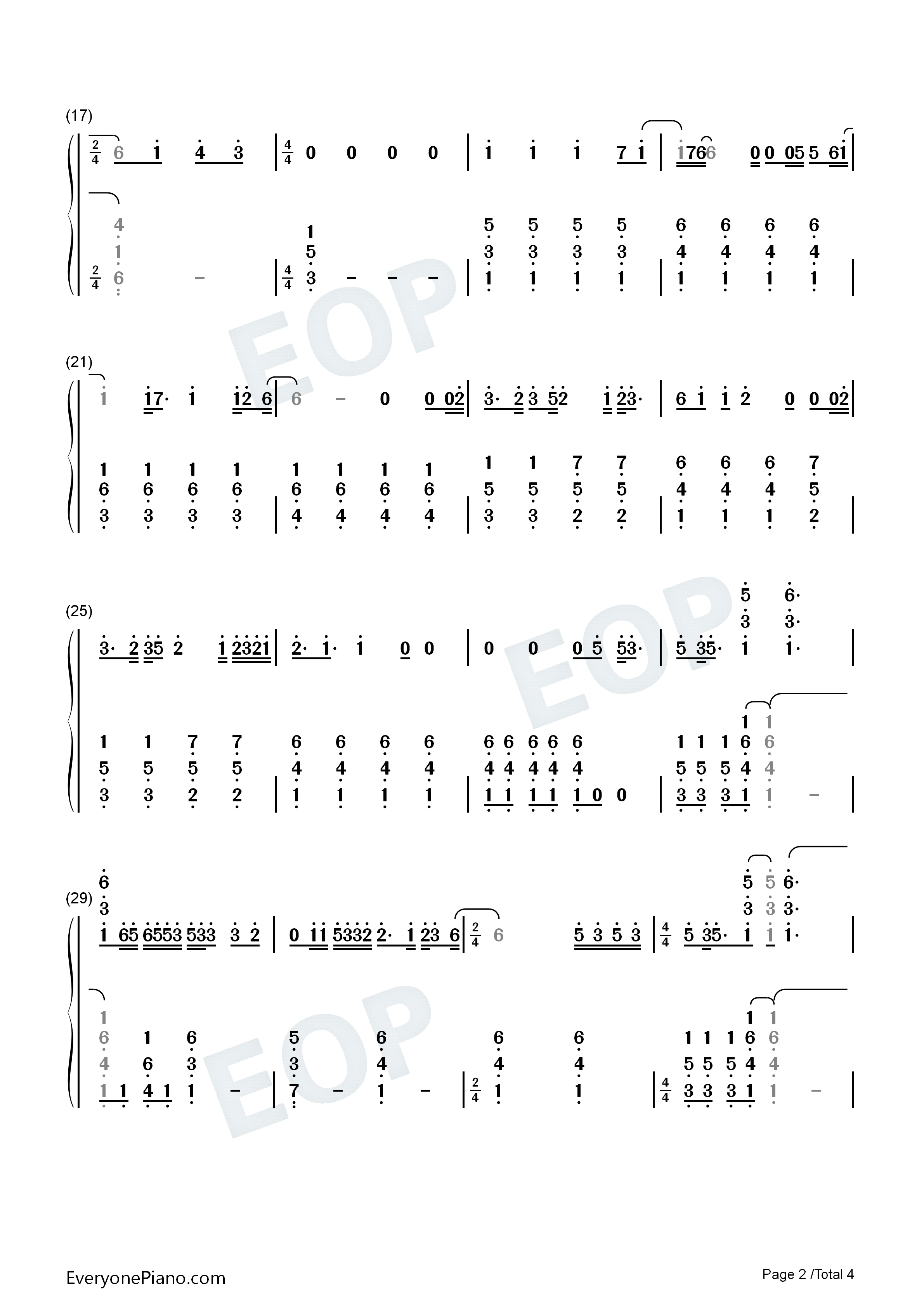 Watch钢琴简谱_Billie_Eilish演唱