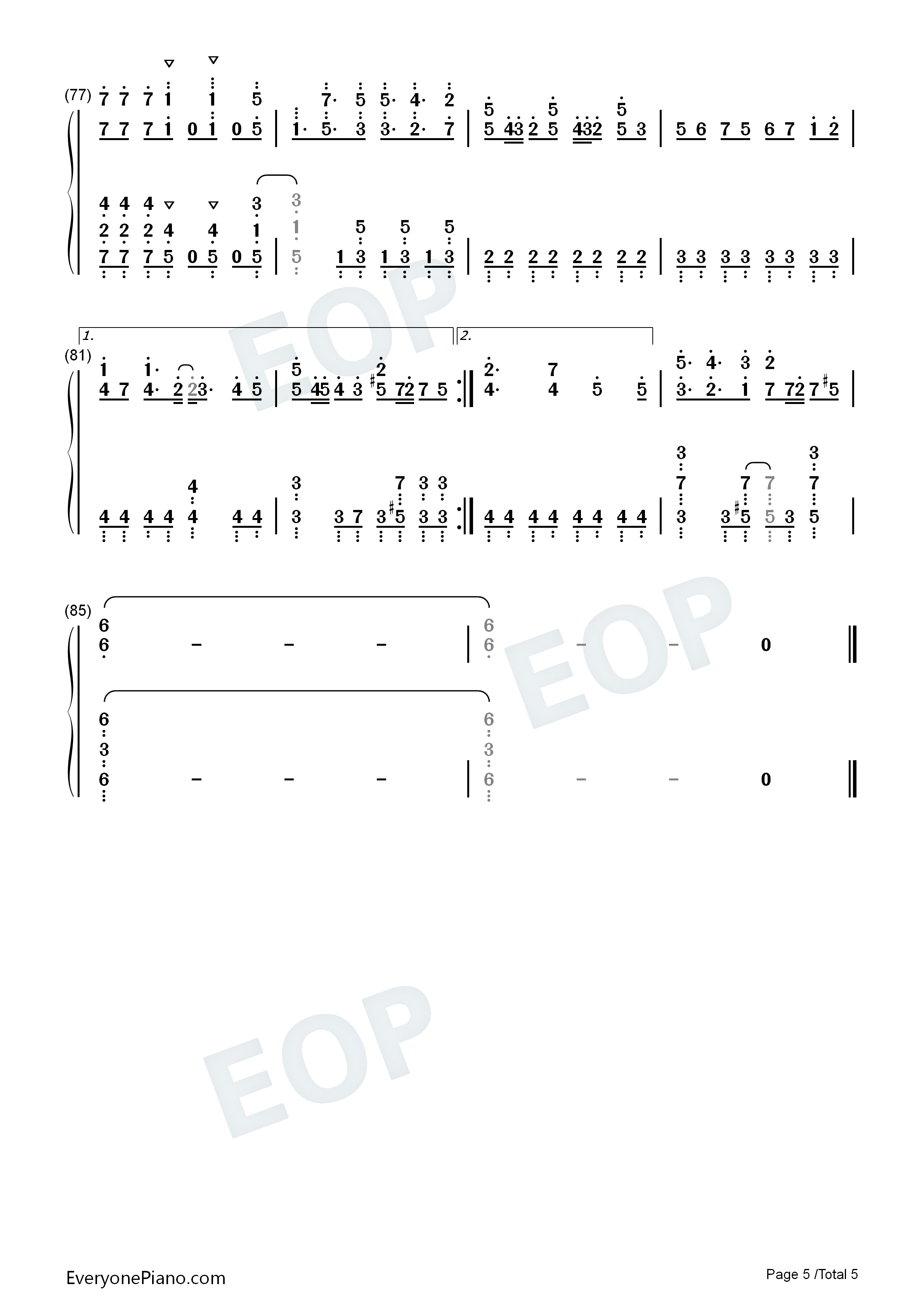 VALLIS钢琴简谱_DJ_YOSHITAKA演唱
