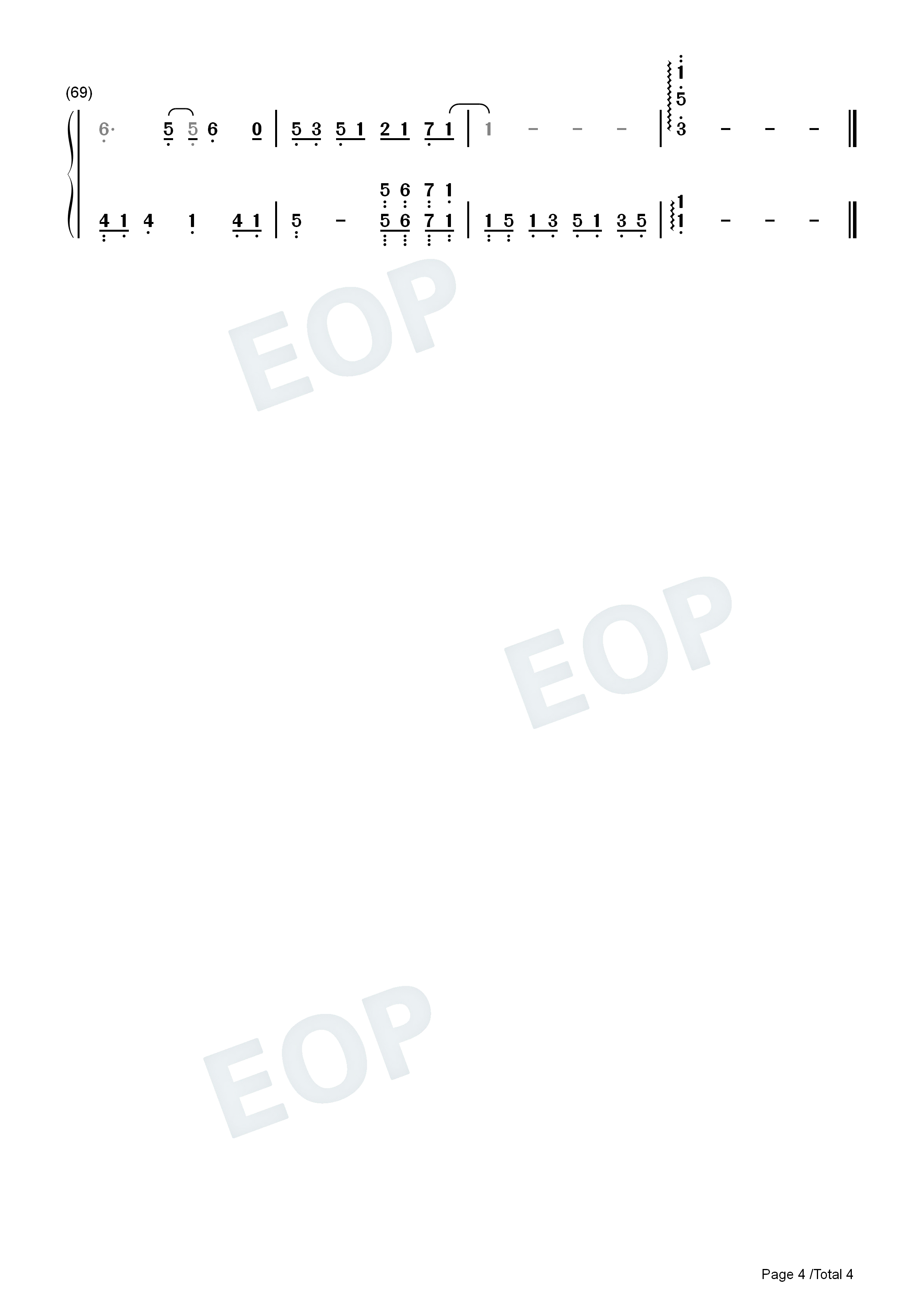 安妮的仙境钢琴简谱_班得瑞演唱