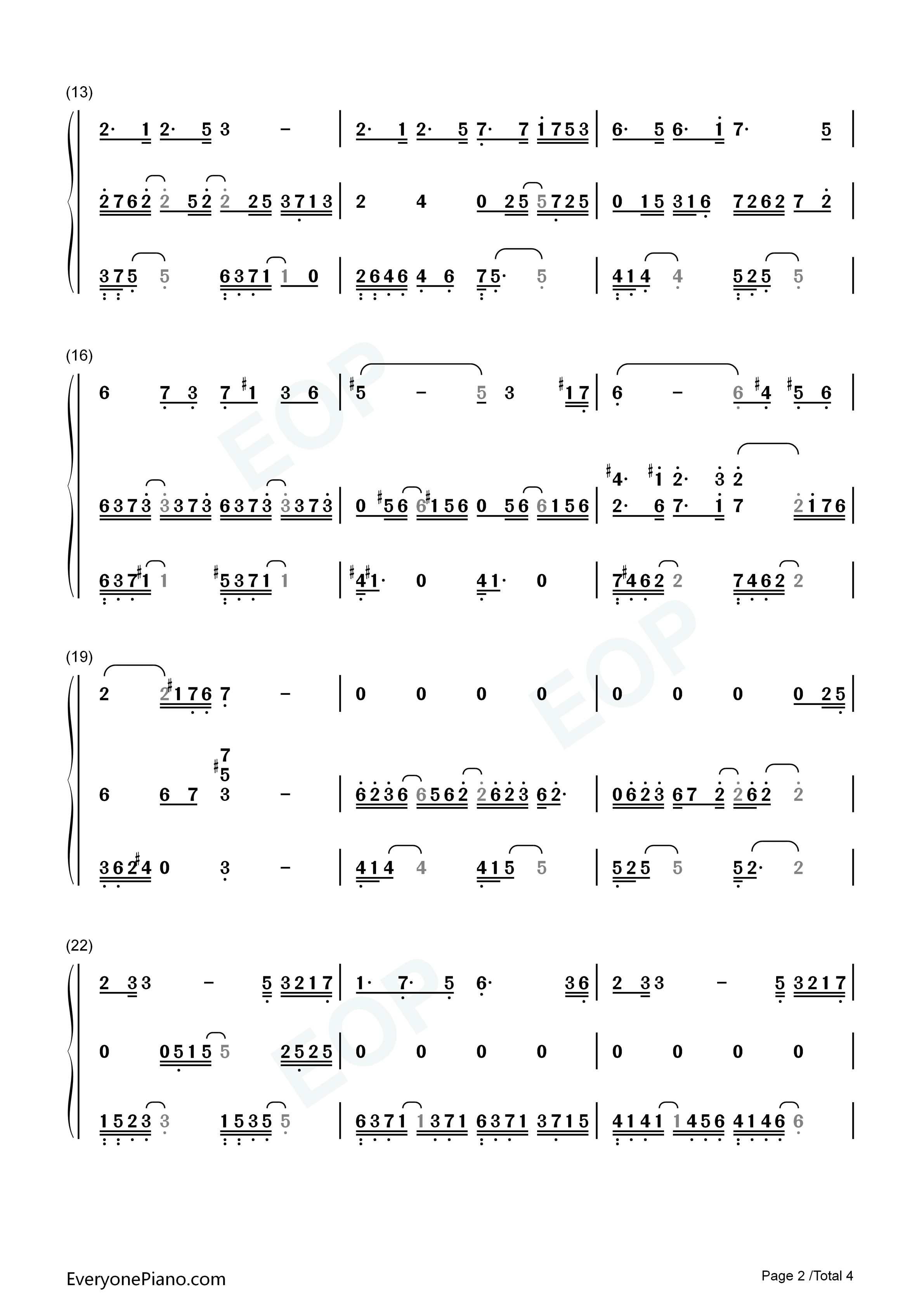 最好的礼物钢琴简谱_李金铭演唱