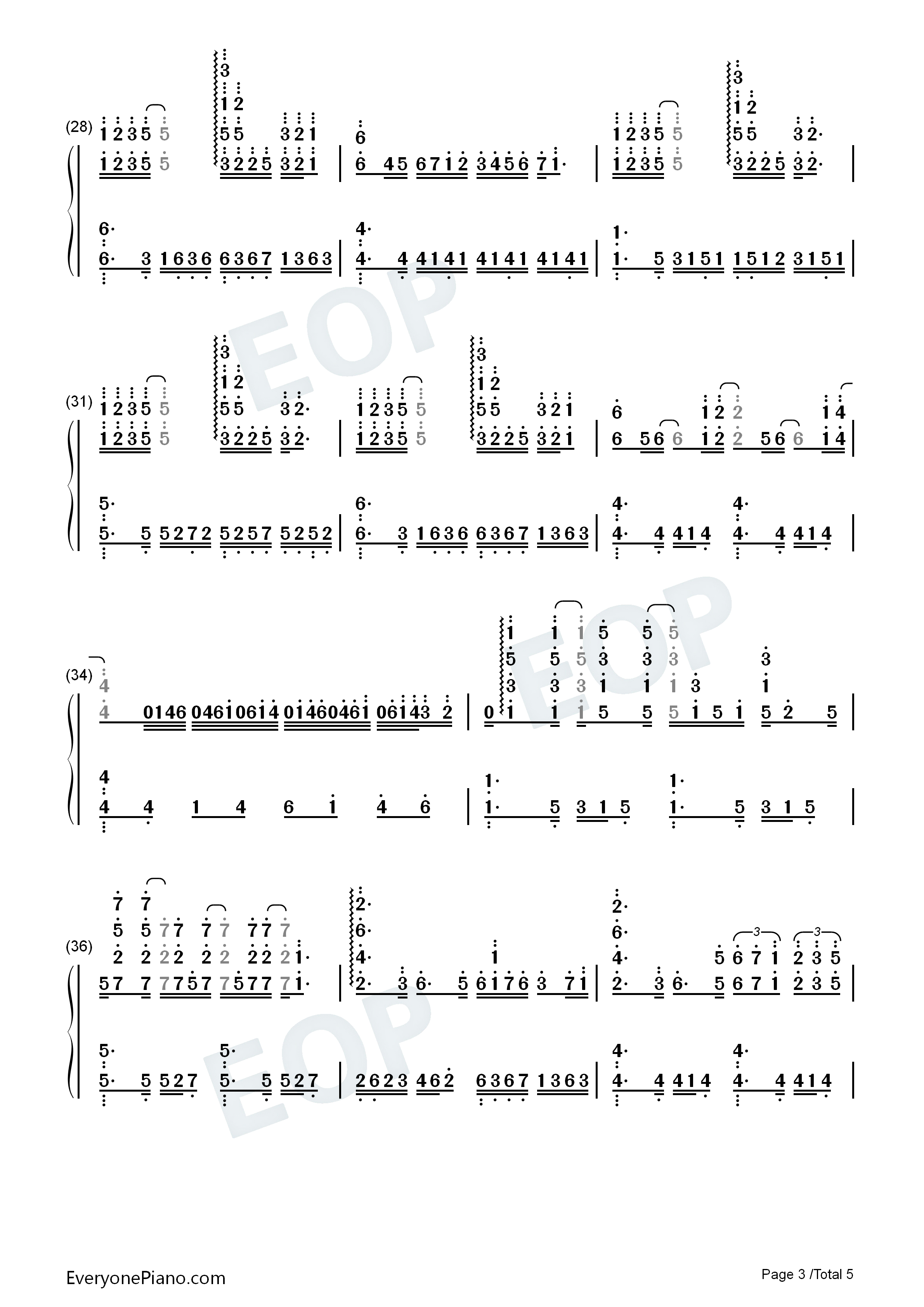 Never_Enough钢琴简谱_Loren_Allred演唱