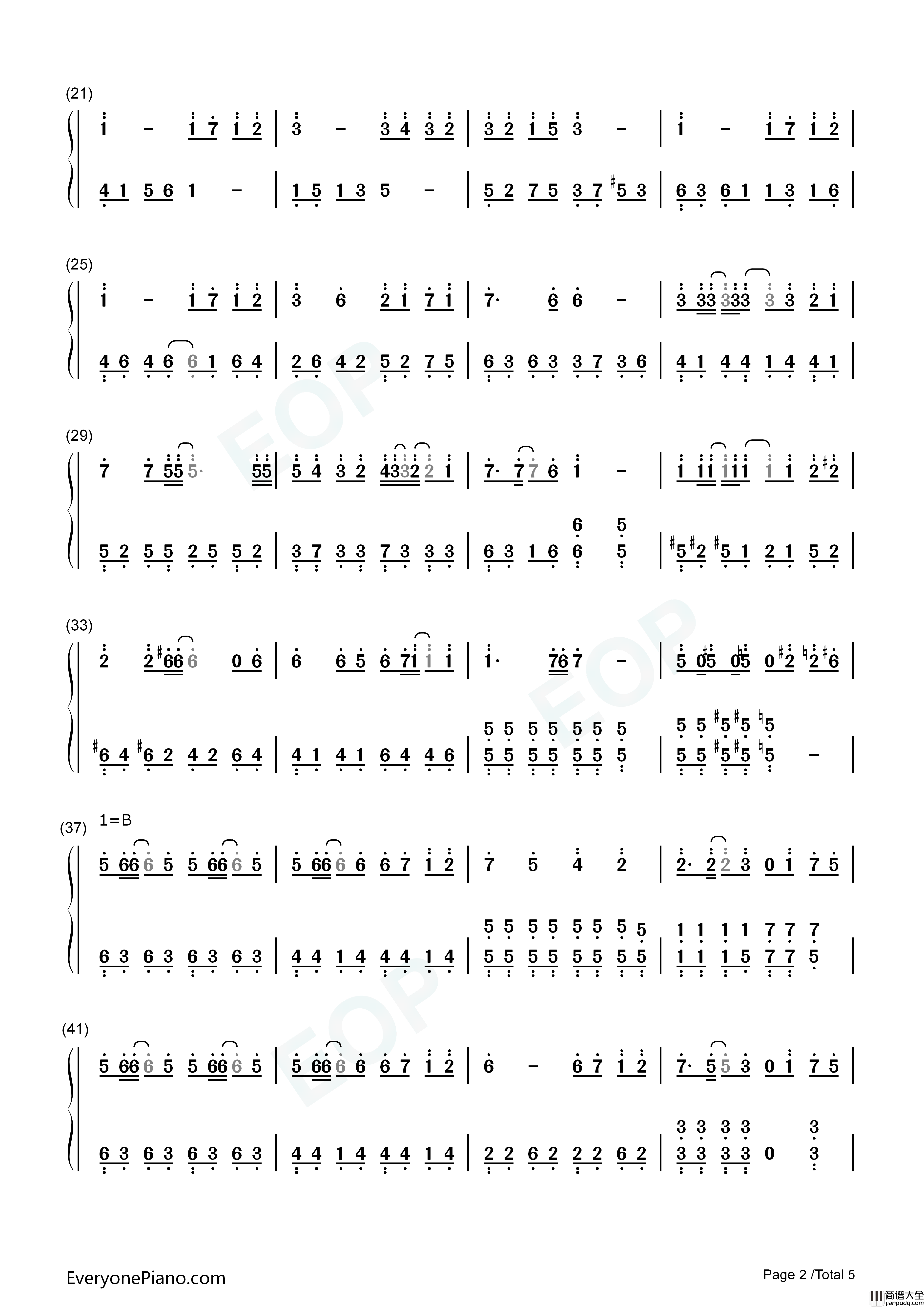 Only_My_Railgun简单版钢琴简谱_fripSide演唱