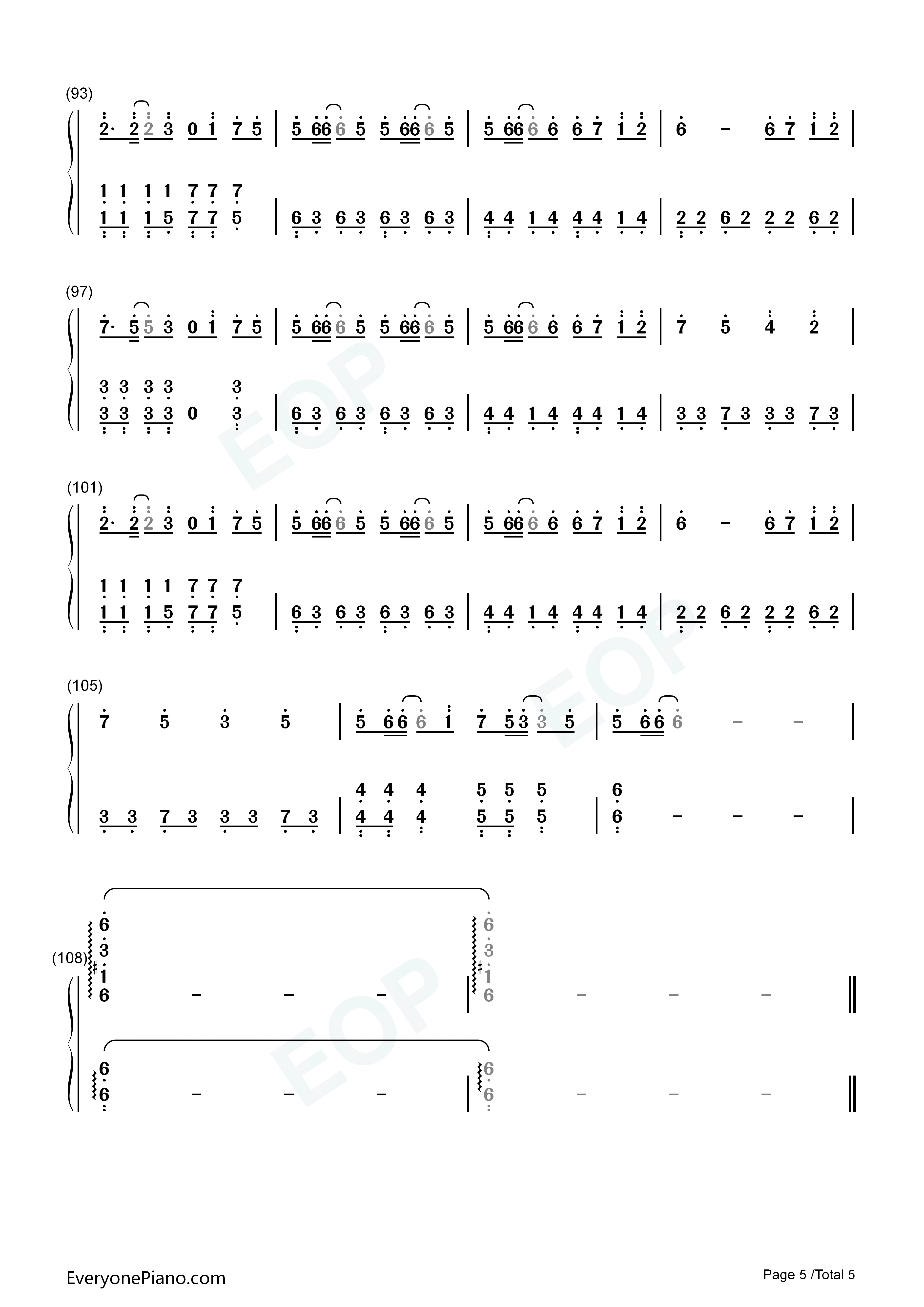 Only_My_Railgun简单版钢琴简谱_fripSide演唱