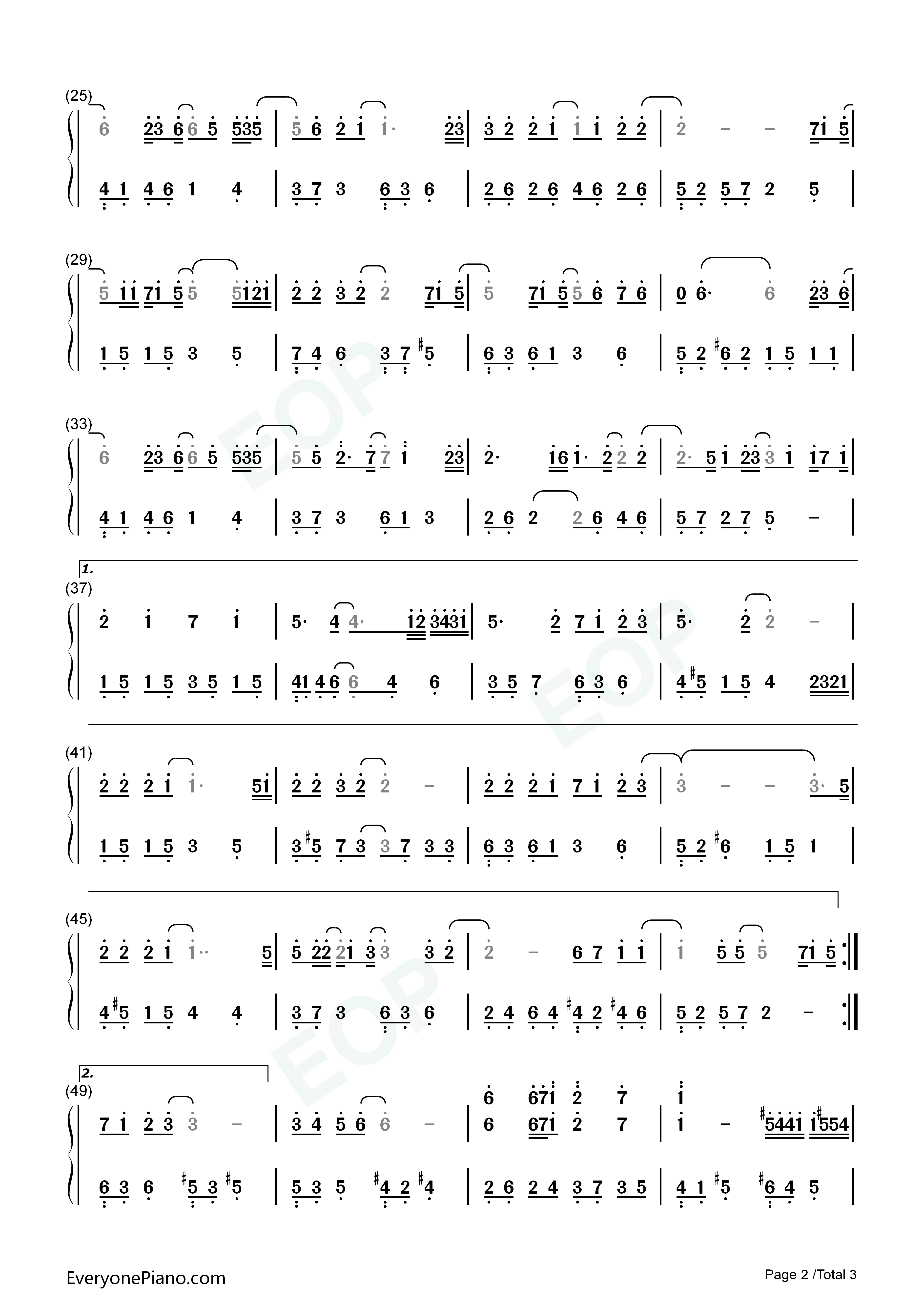 你的情歌钢琴简谱_Tank演唱