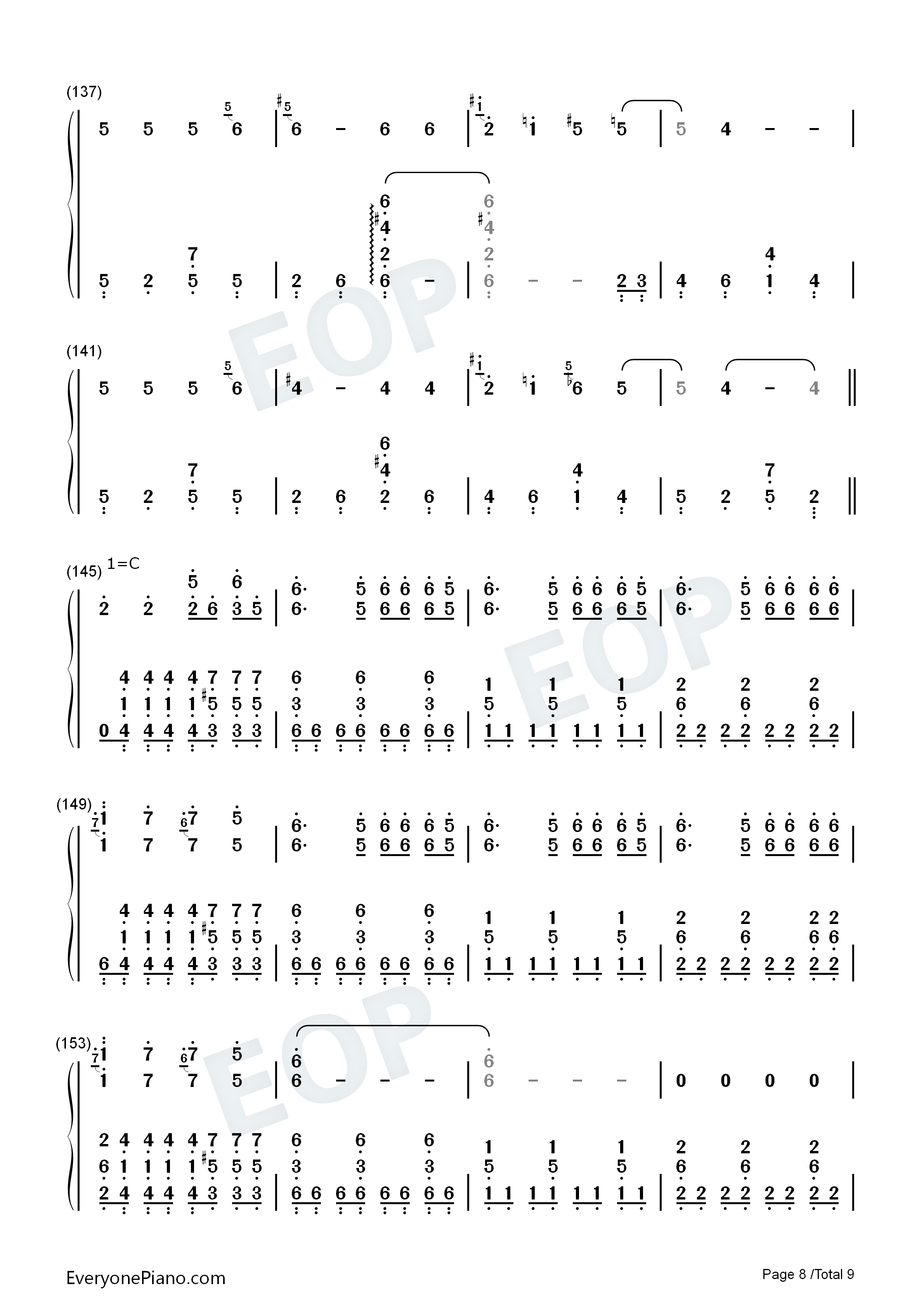 荒野魂斗罗钢琴简谱_华晨宇演唱