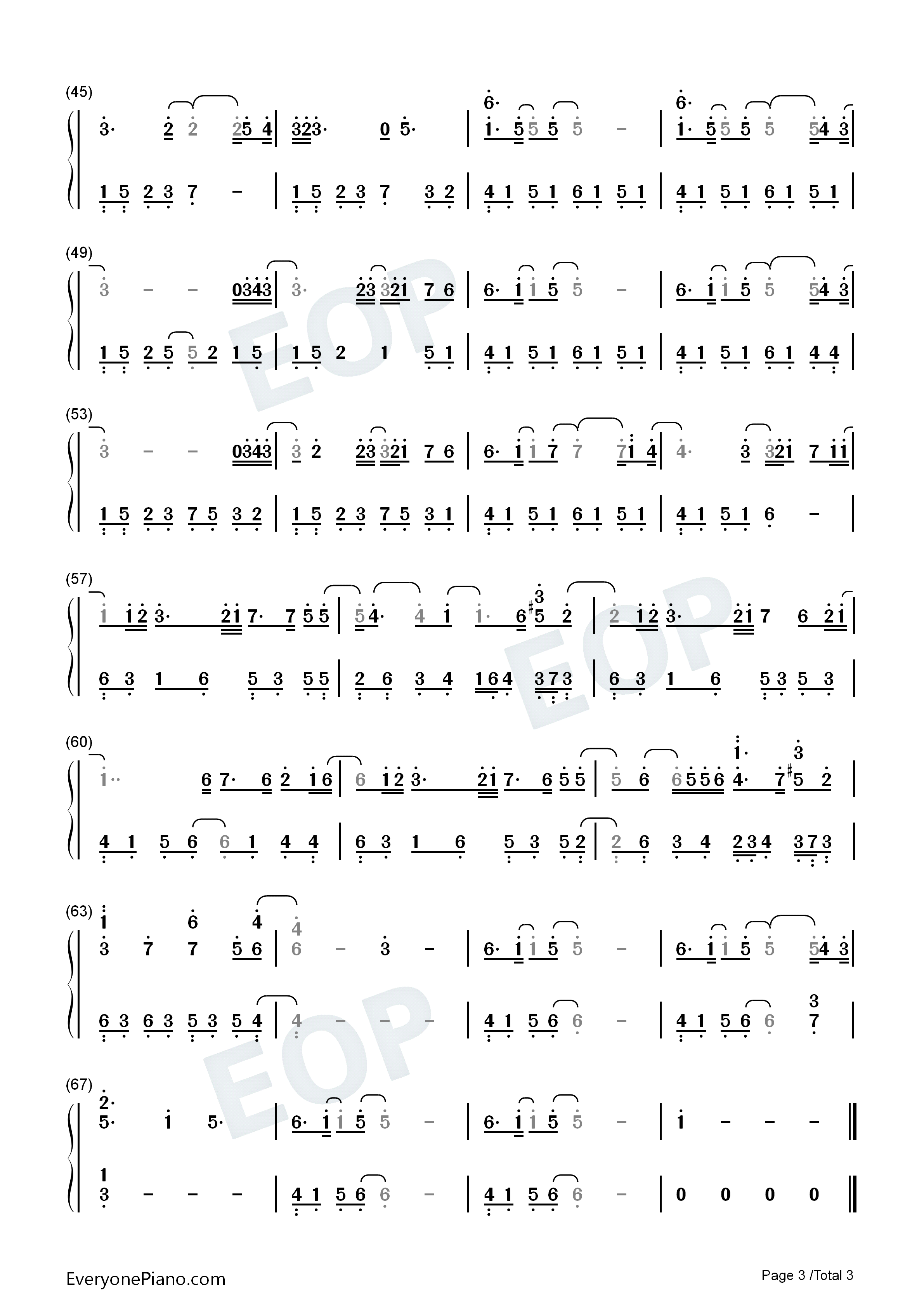 逃钢琴简谱_孙盛希演唱