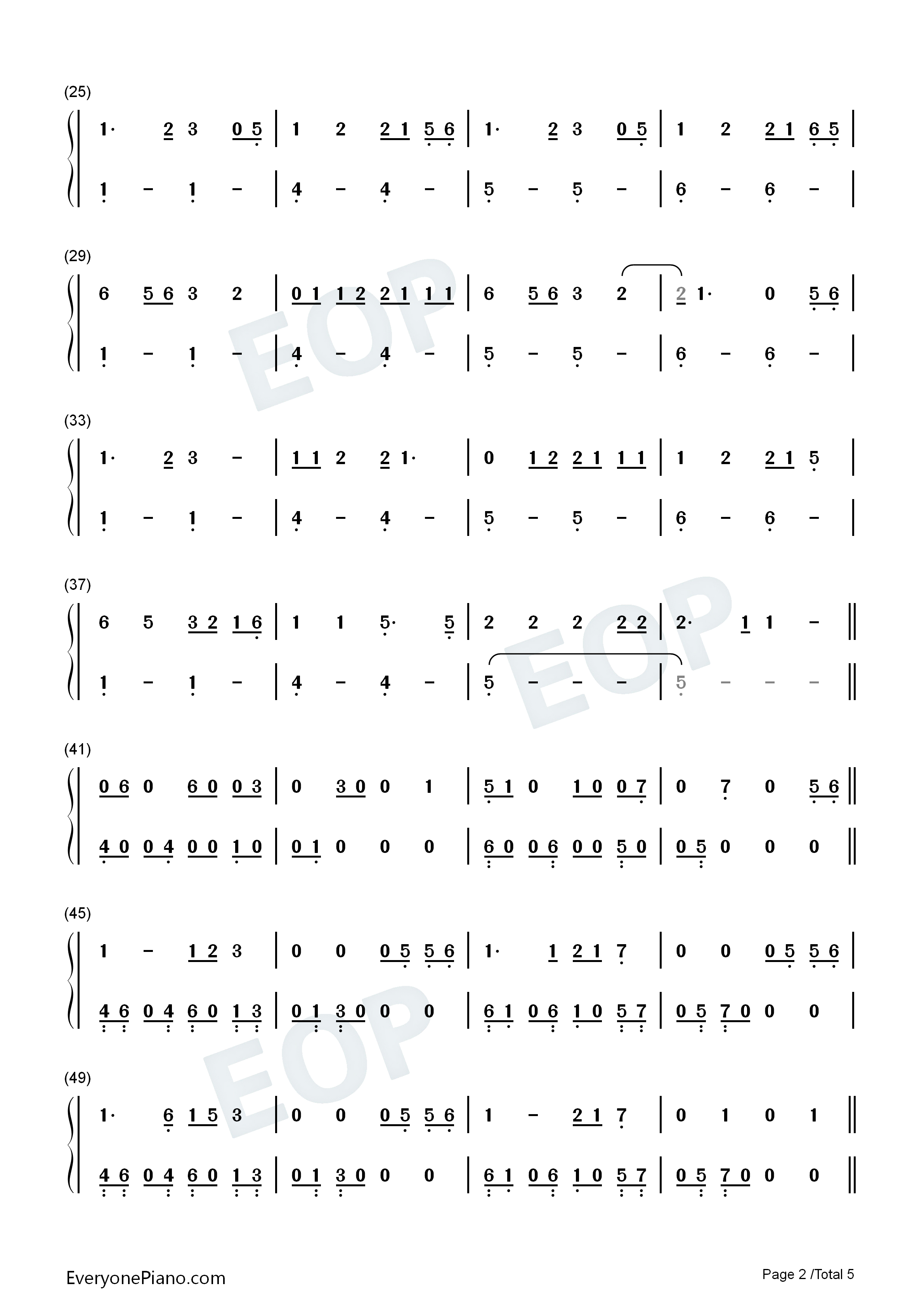 The_Bones钢琴简谱_Maren_Morris演唱