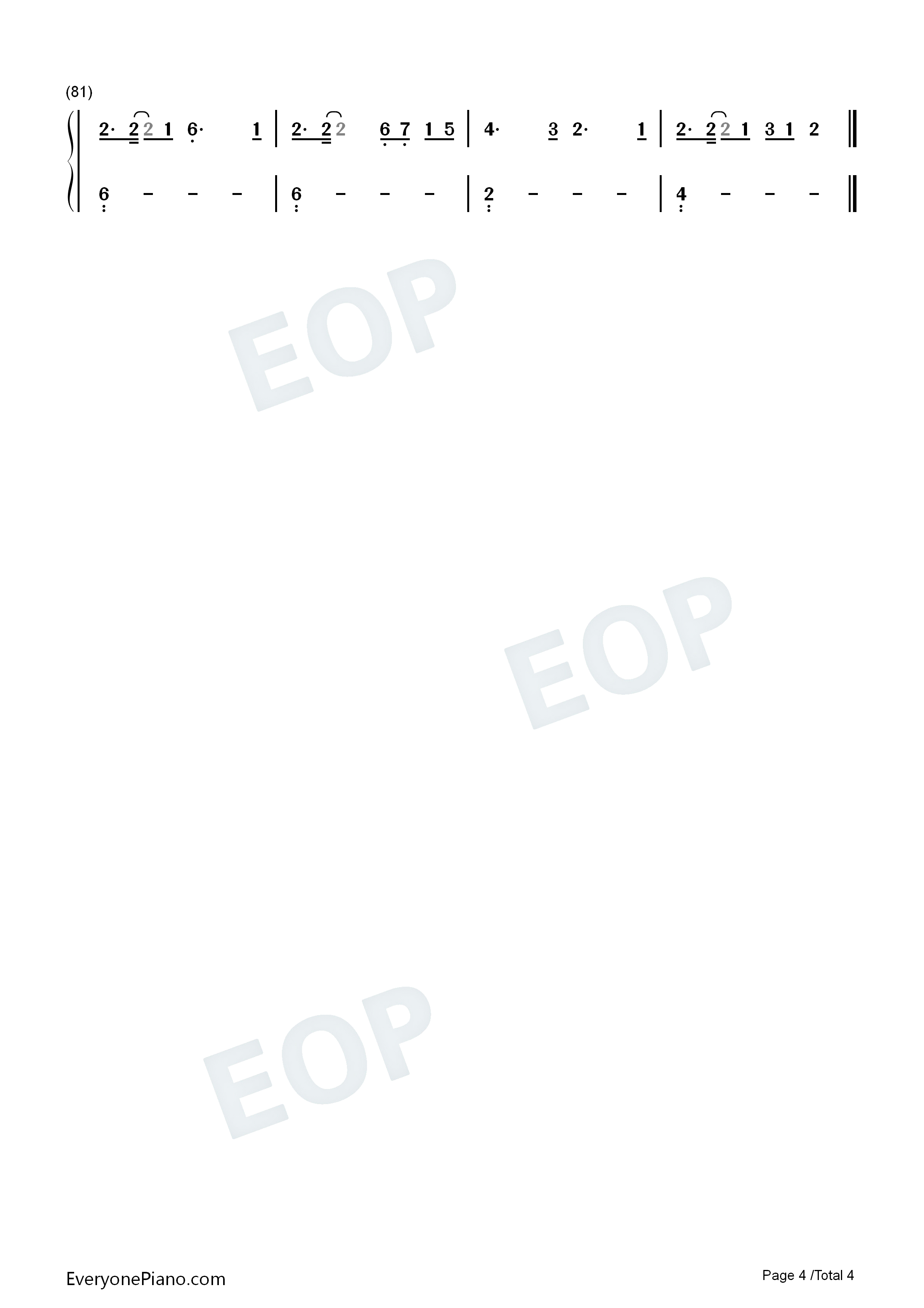 Lose_Control钢琴简谱_Meduza_Becky_Hill_Goodboys演唱