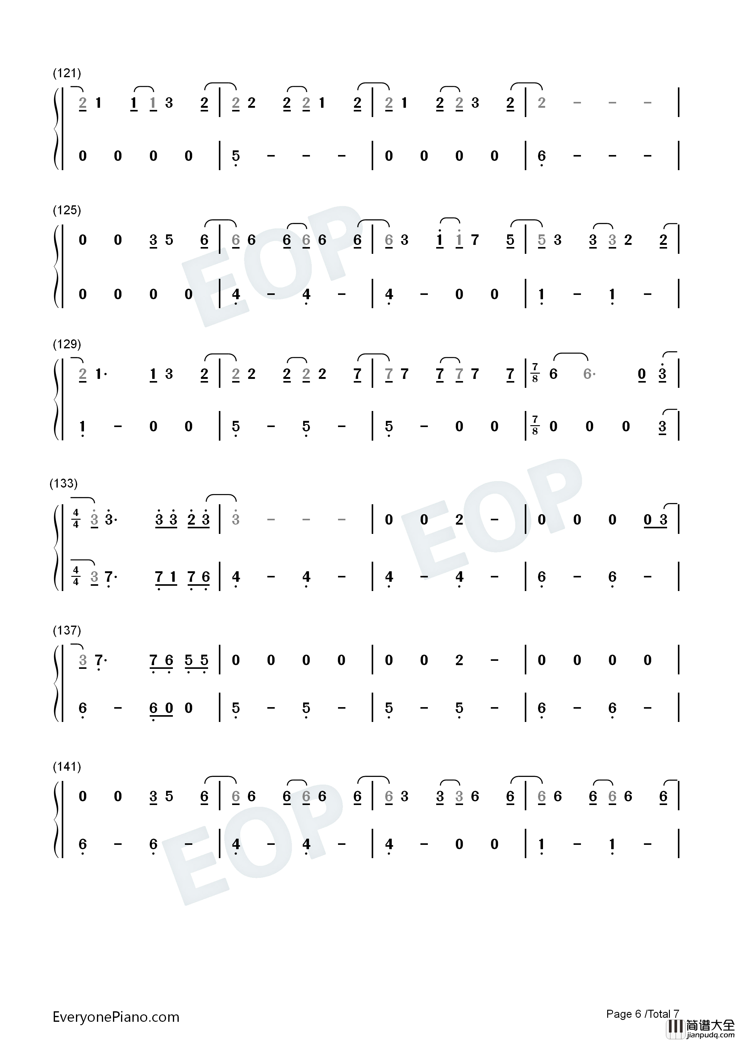 Vulnerable钢琴简谱_Selena_Gomez演唱