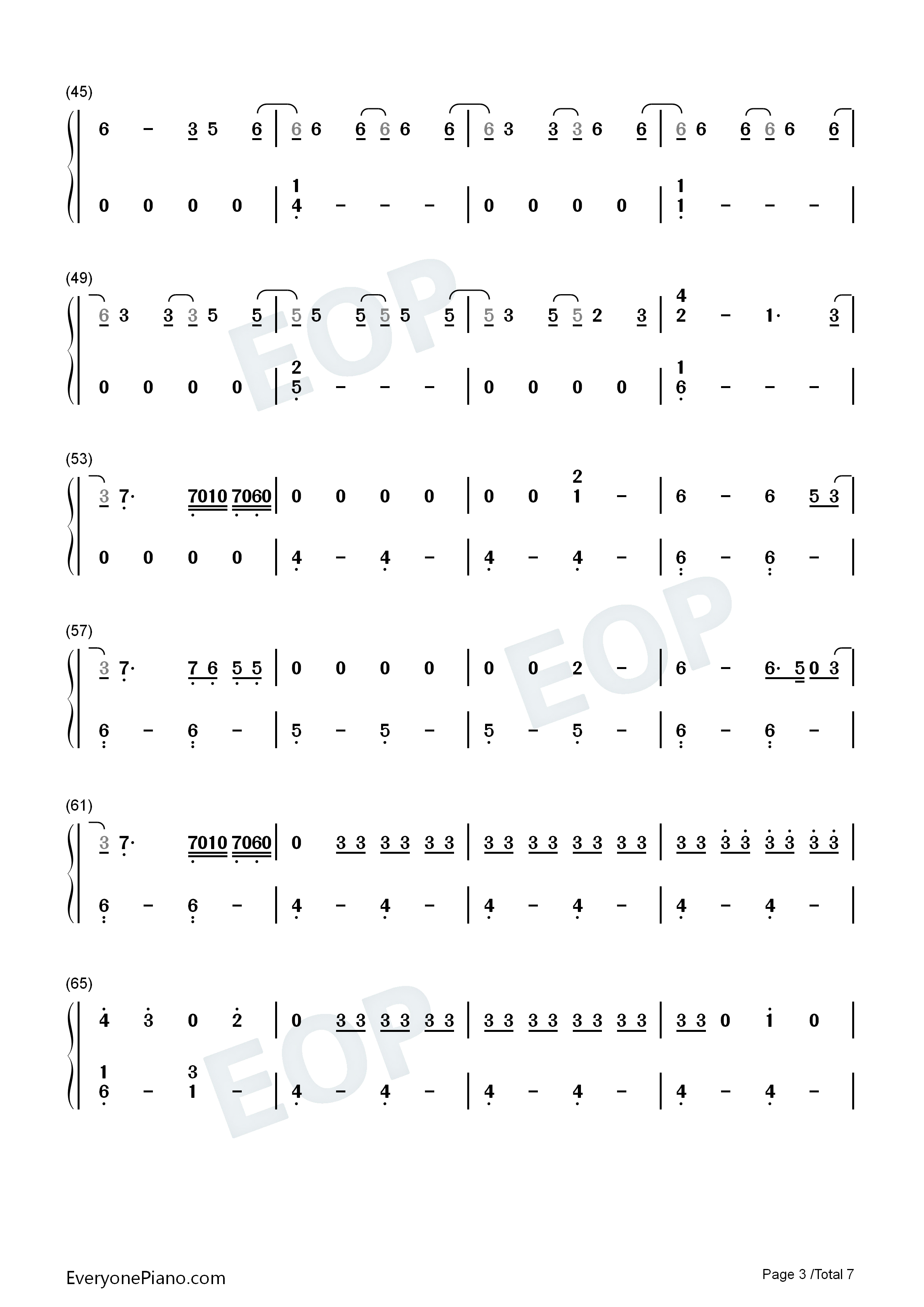 Vulnerable钢琴简谱_Selena_Gomez演唱