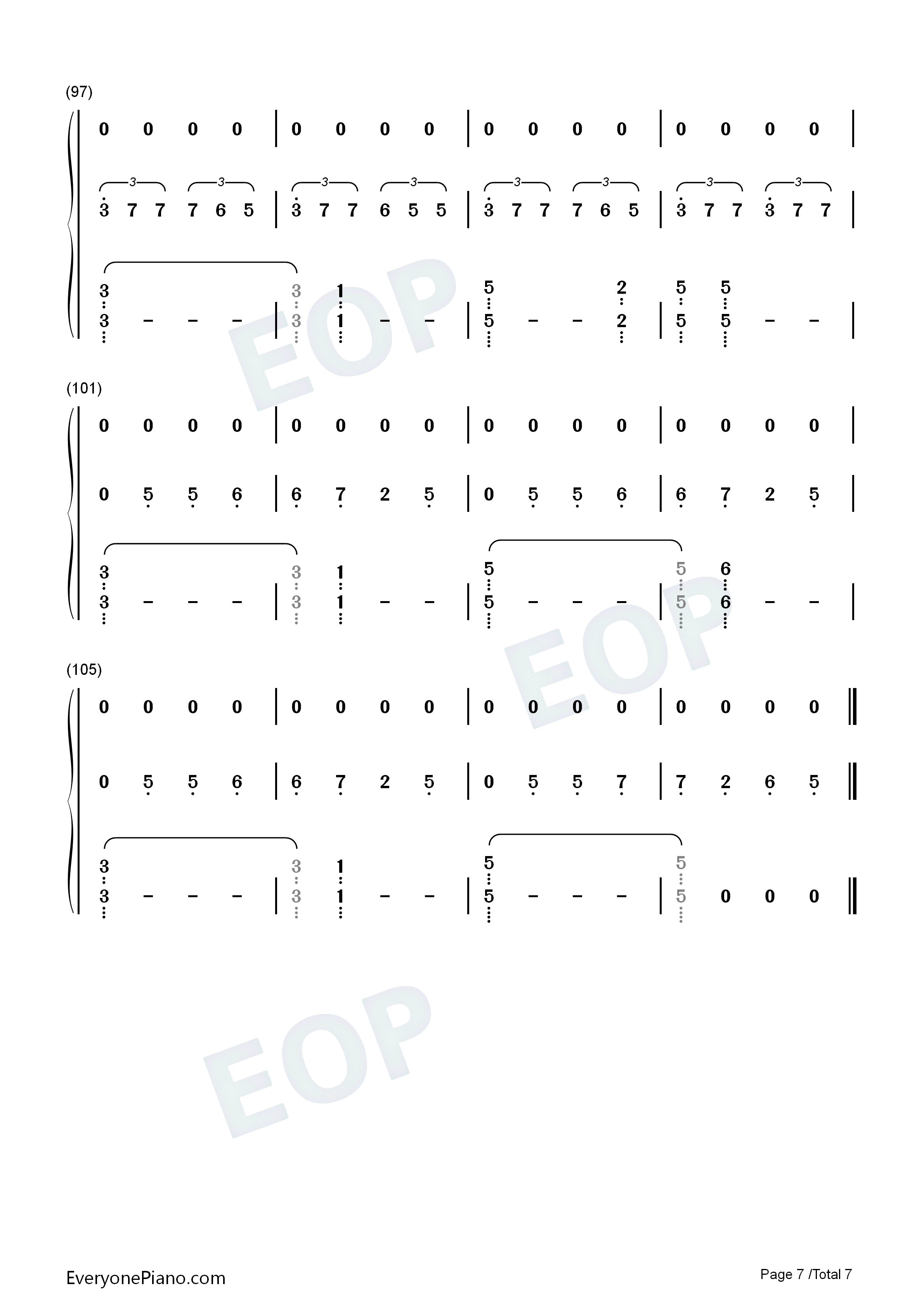 See_The_Way钢琴简谱_The_Chainsmokers_Sabrina_Claudio演唱