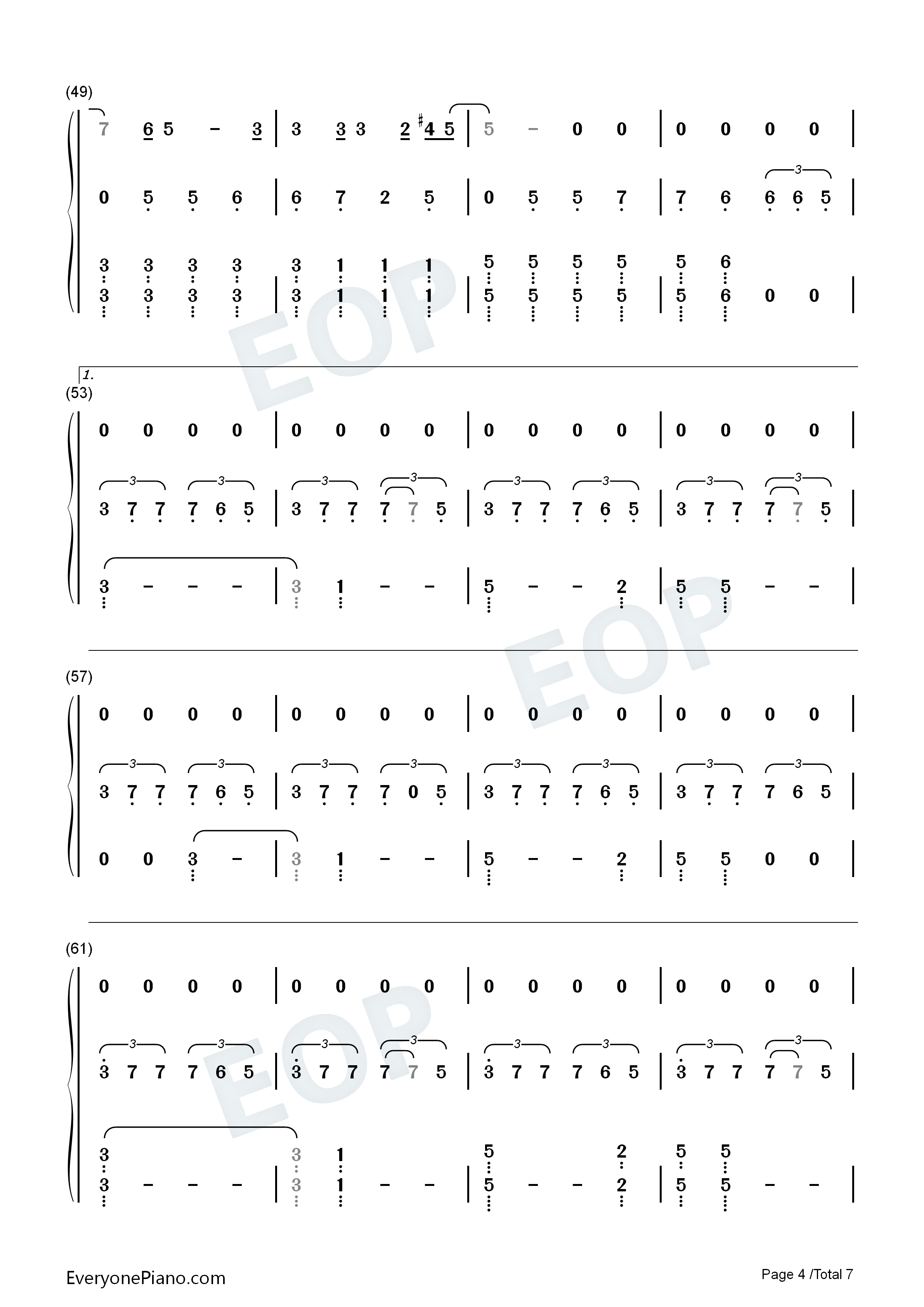 See_The_Way钢琴简谱_The_Chainsmokers_Sabrina_Claudio演唱