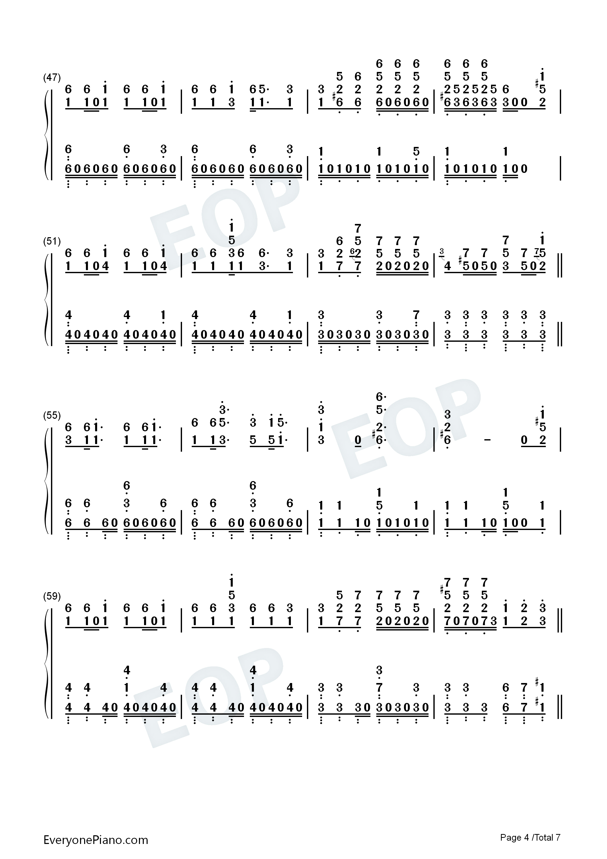 Good_Thing钢琴简谱_Zedd_Kehlani演唱
