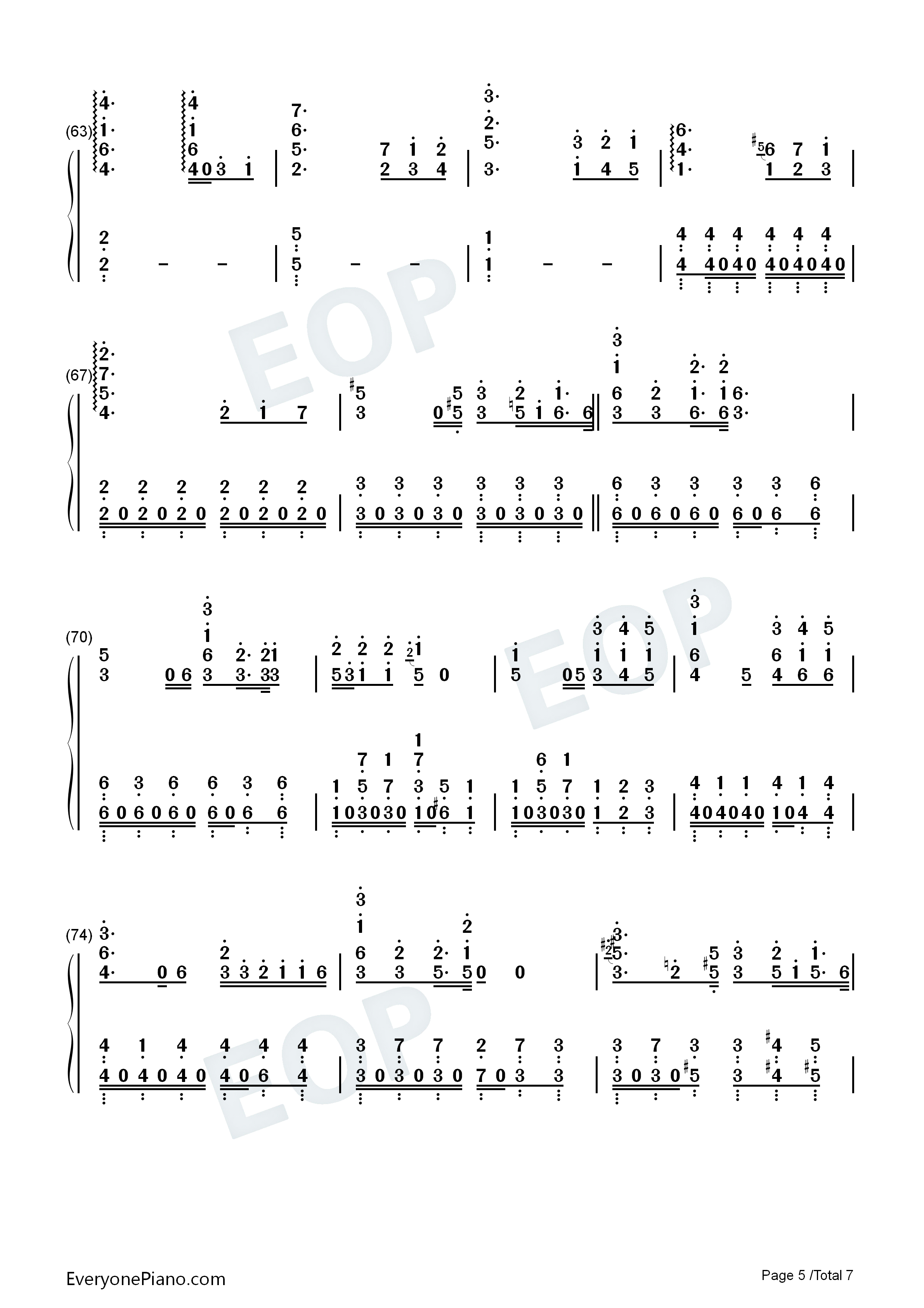 Good_Thing钢琴简谱_Zedd_Kehlani演唱
