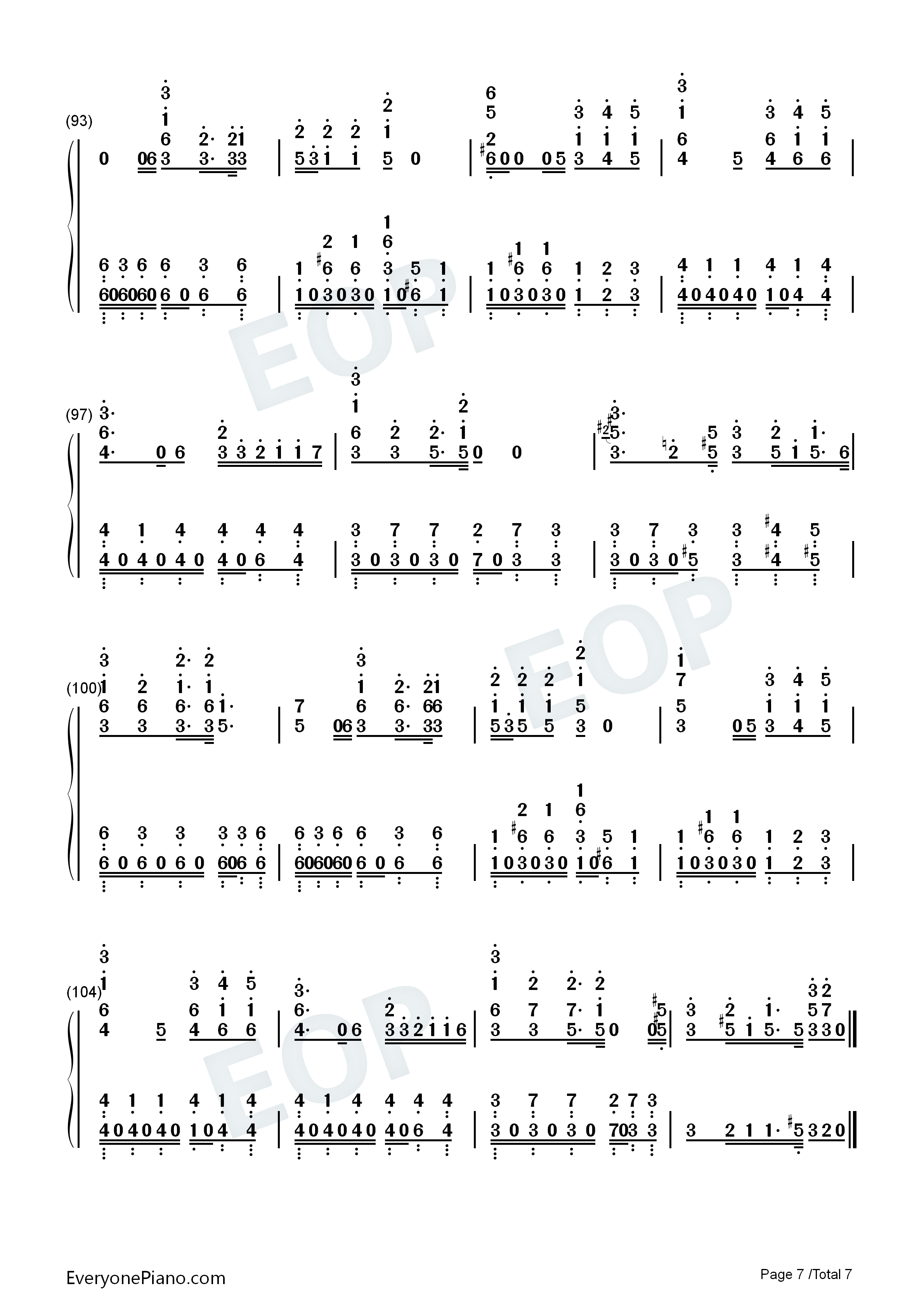 Good_Thing钢琴简谱_Zedd_Kehlani演唱