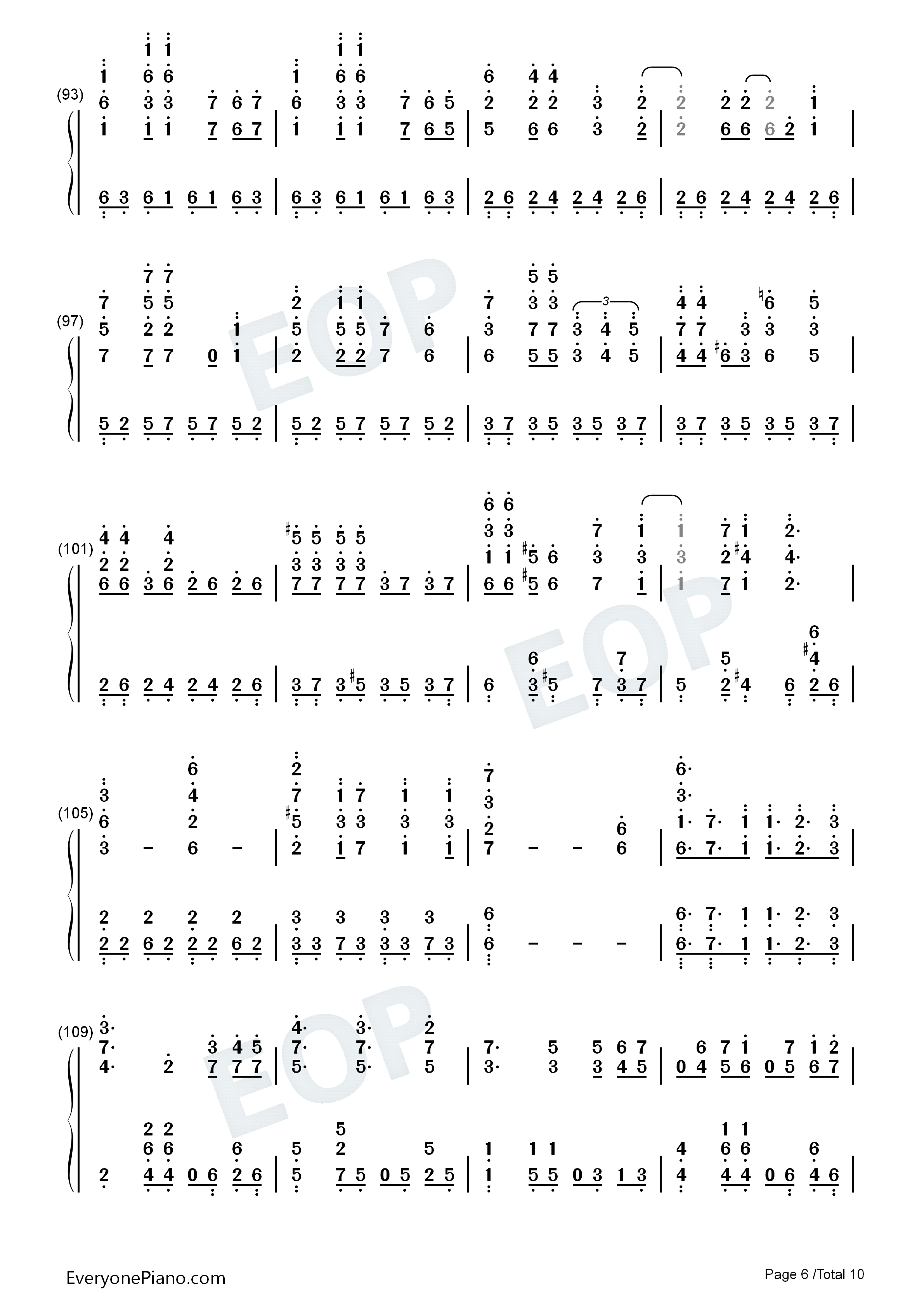 硝子の花園钢琴简谱_南条爱乃_楠田亚衣奈演唱