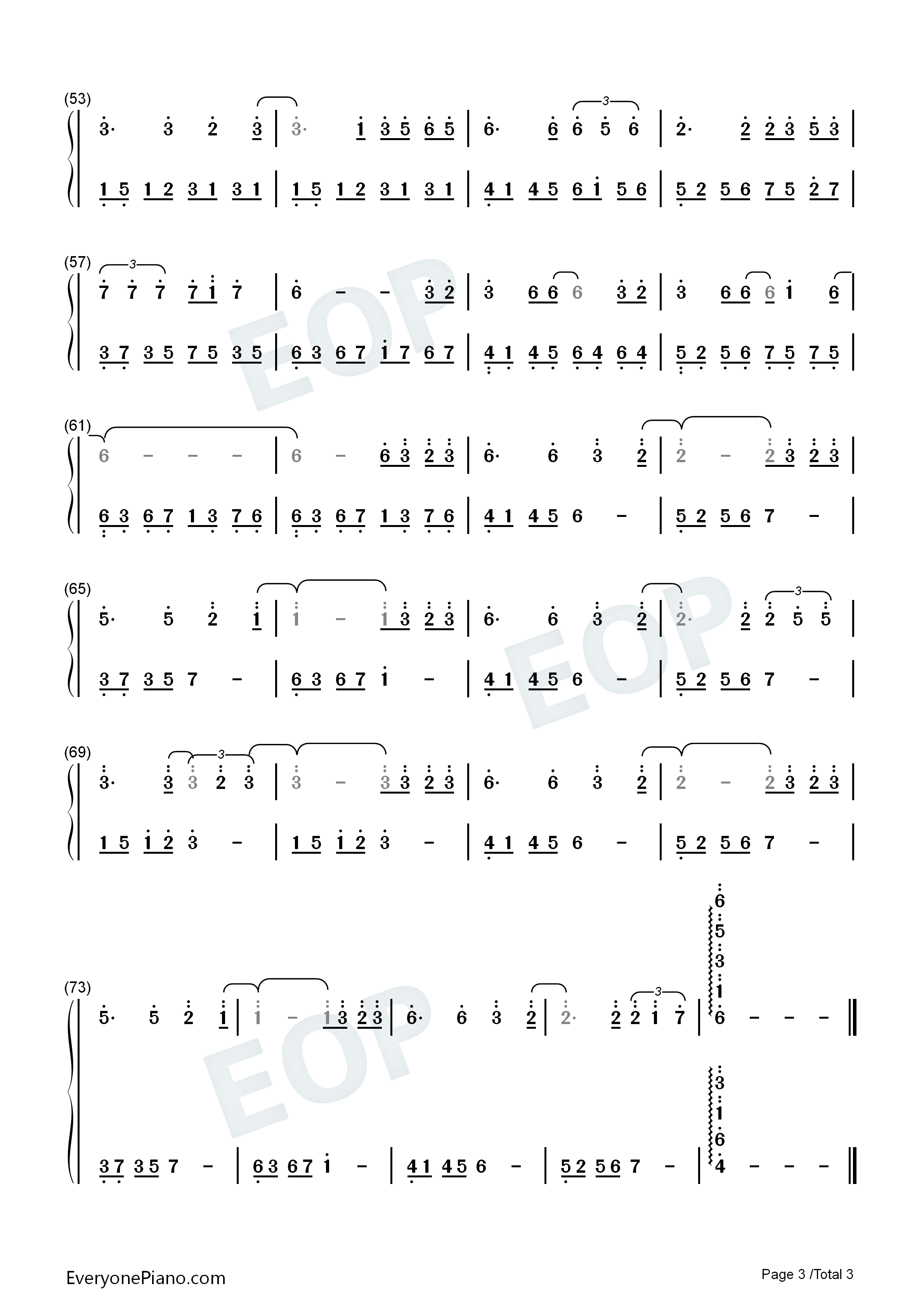 秋的思念钢琴简谱_赵海洋演唱