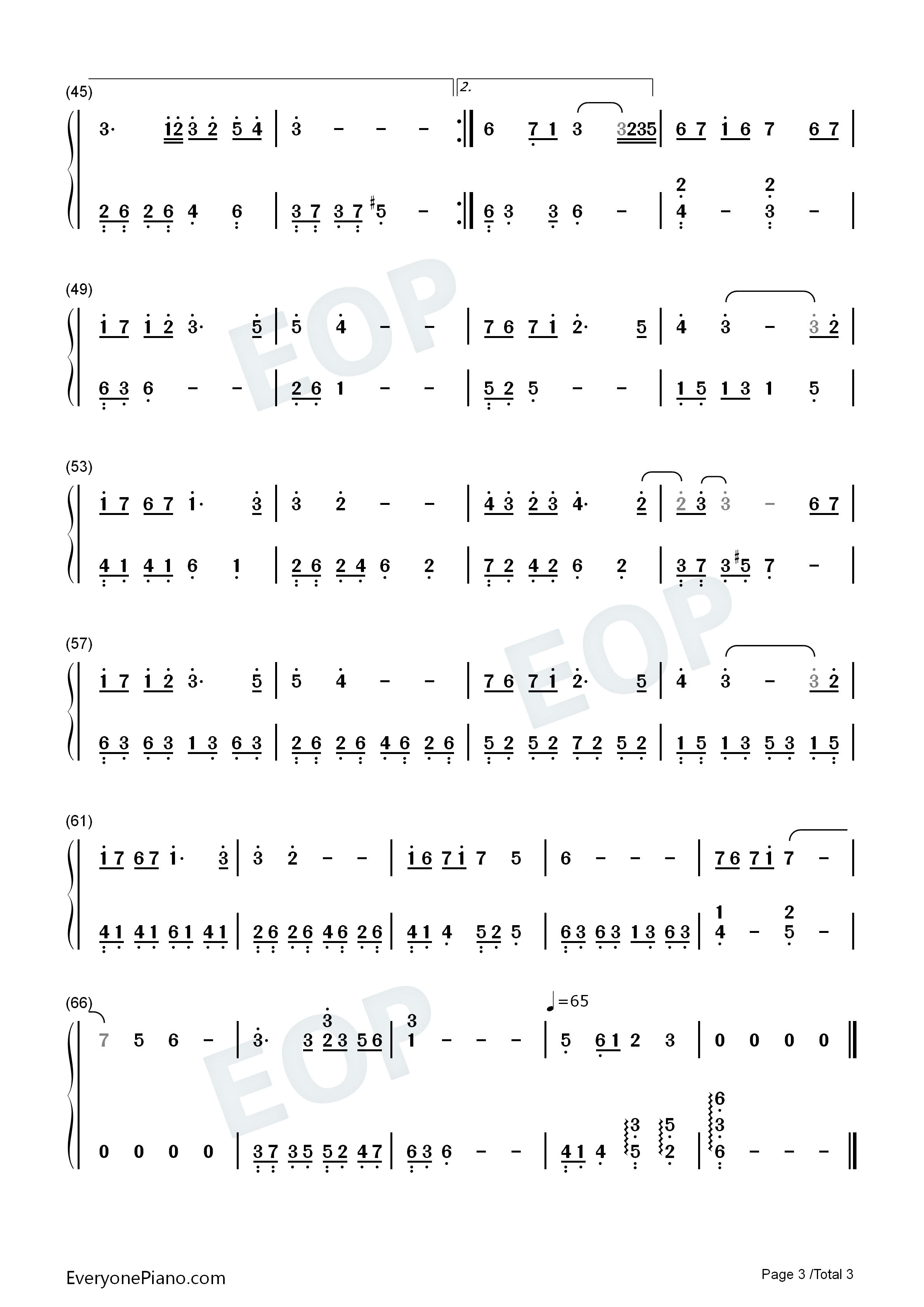 浅雪钢琴简谱_李一桐演唱